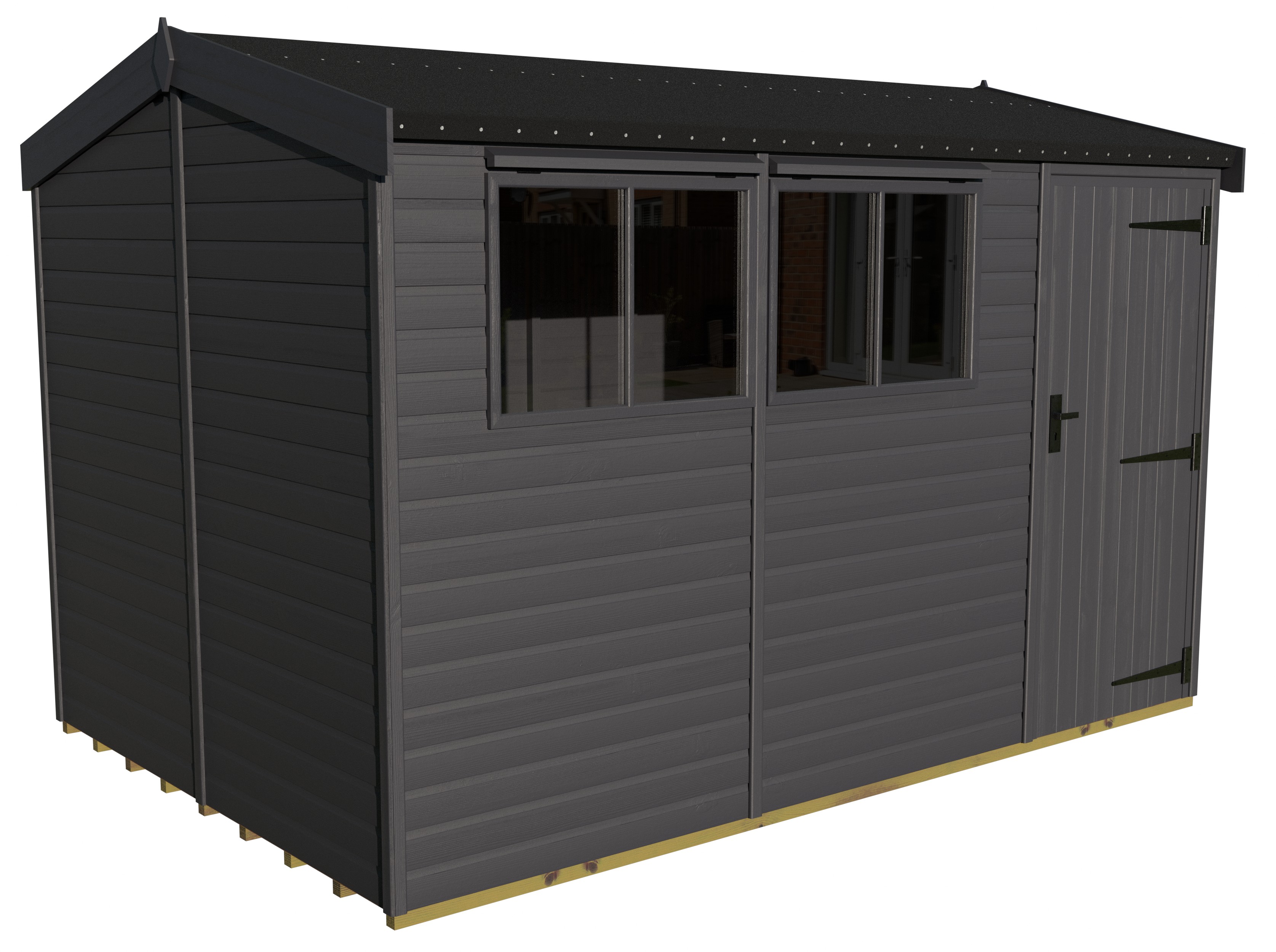 Heavy Duty Pavilion 12x8 | Graphite Grey