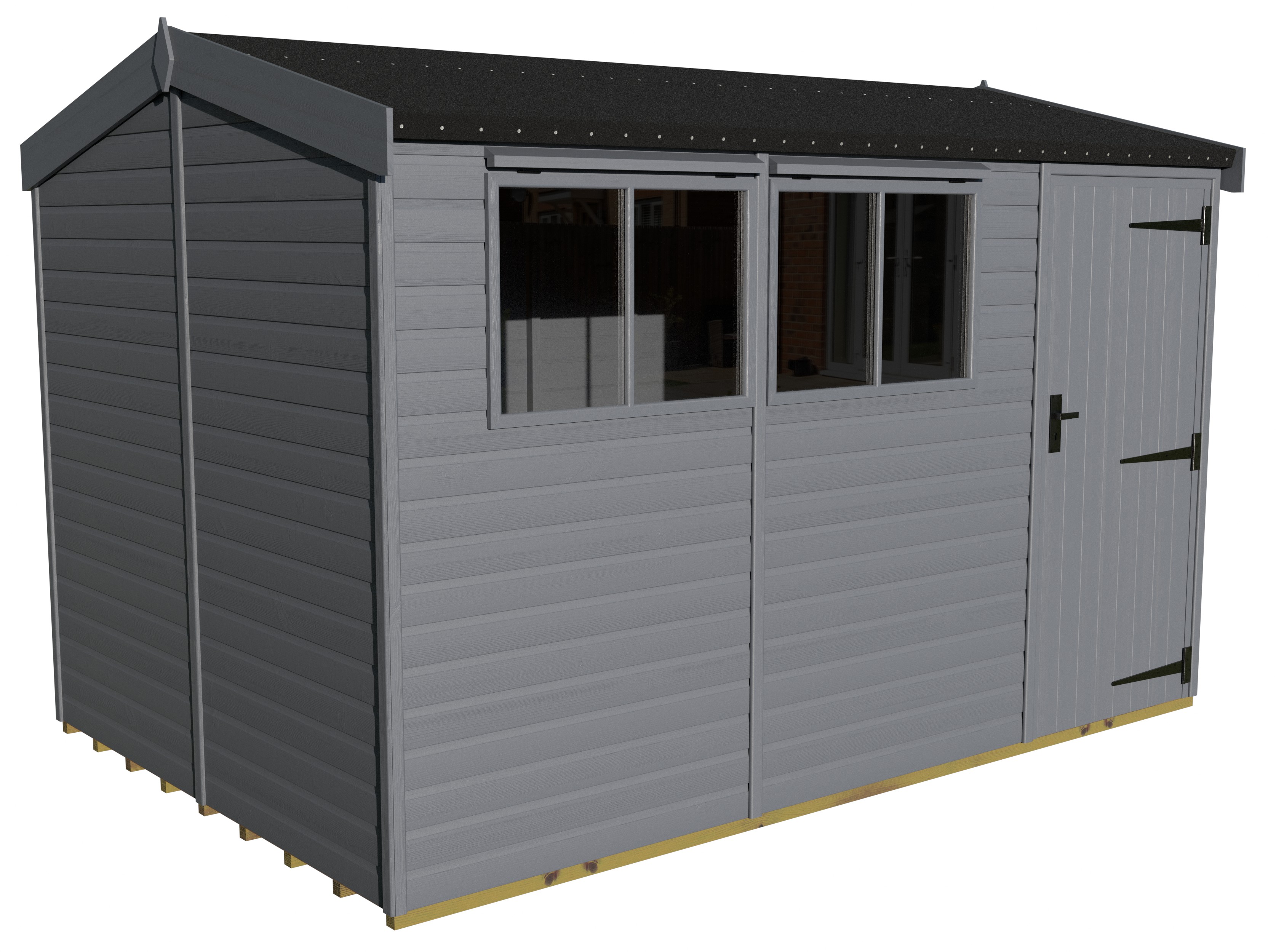 Heavy Duty Pavilion 12x8 | Fleet Grey