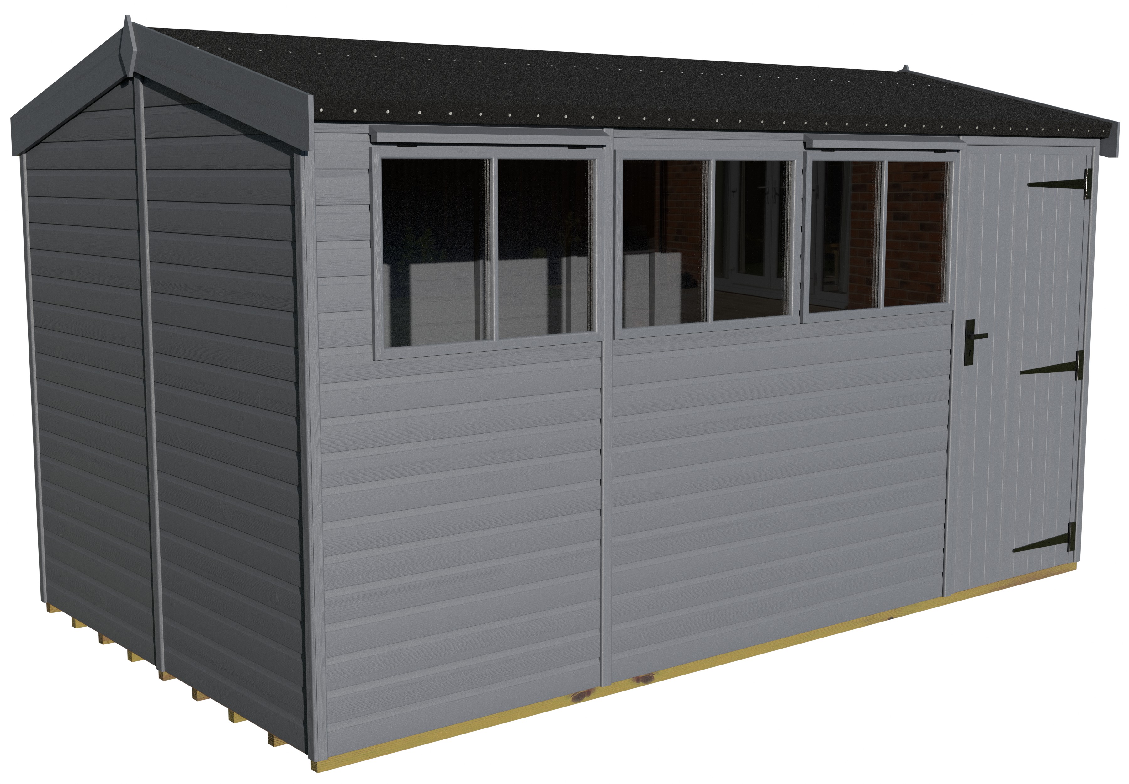 Heavy Duty Pavilion 14x8 | Fleet Grey
