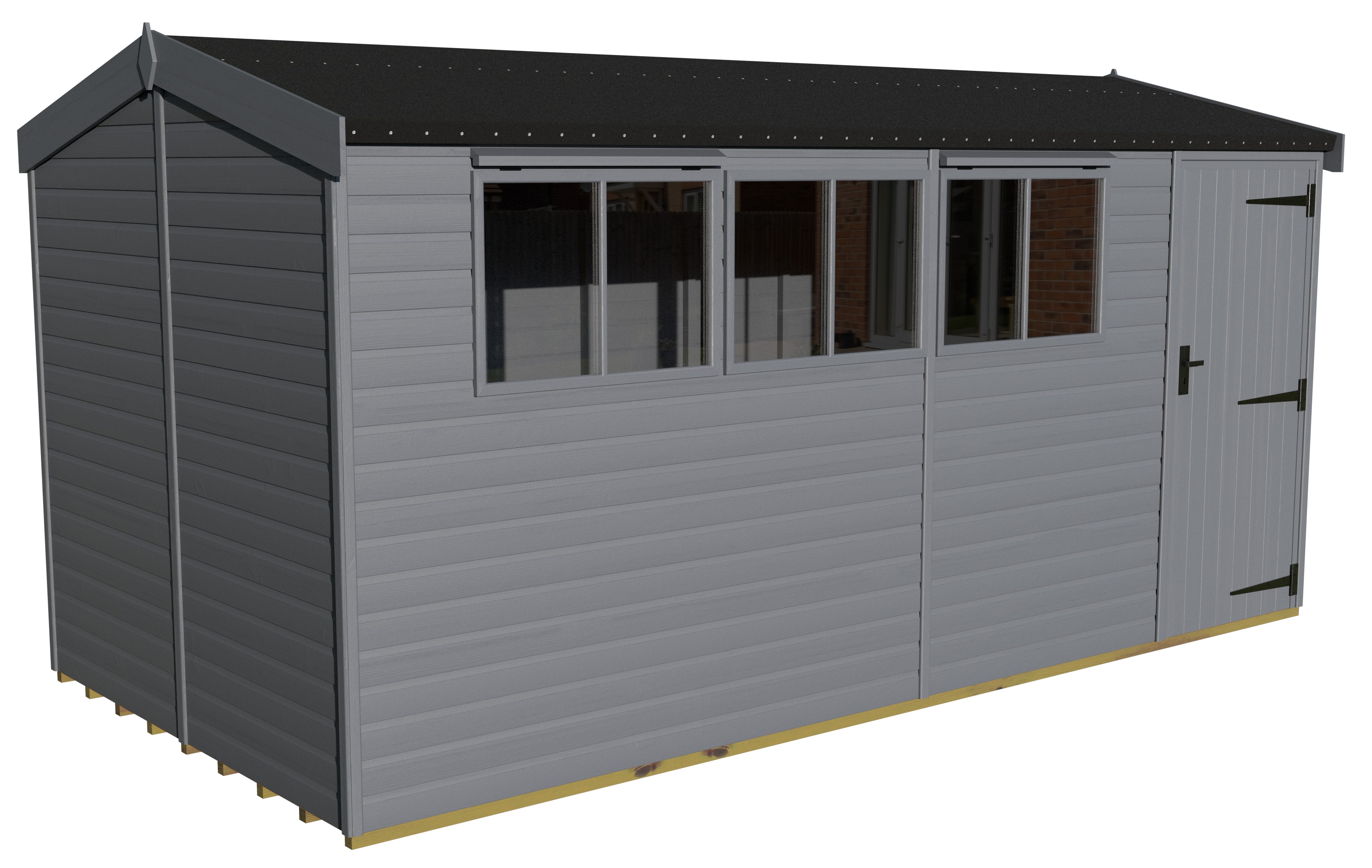 Heavy Duty Pavilion 16x8 | Fleet Grey