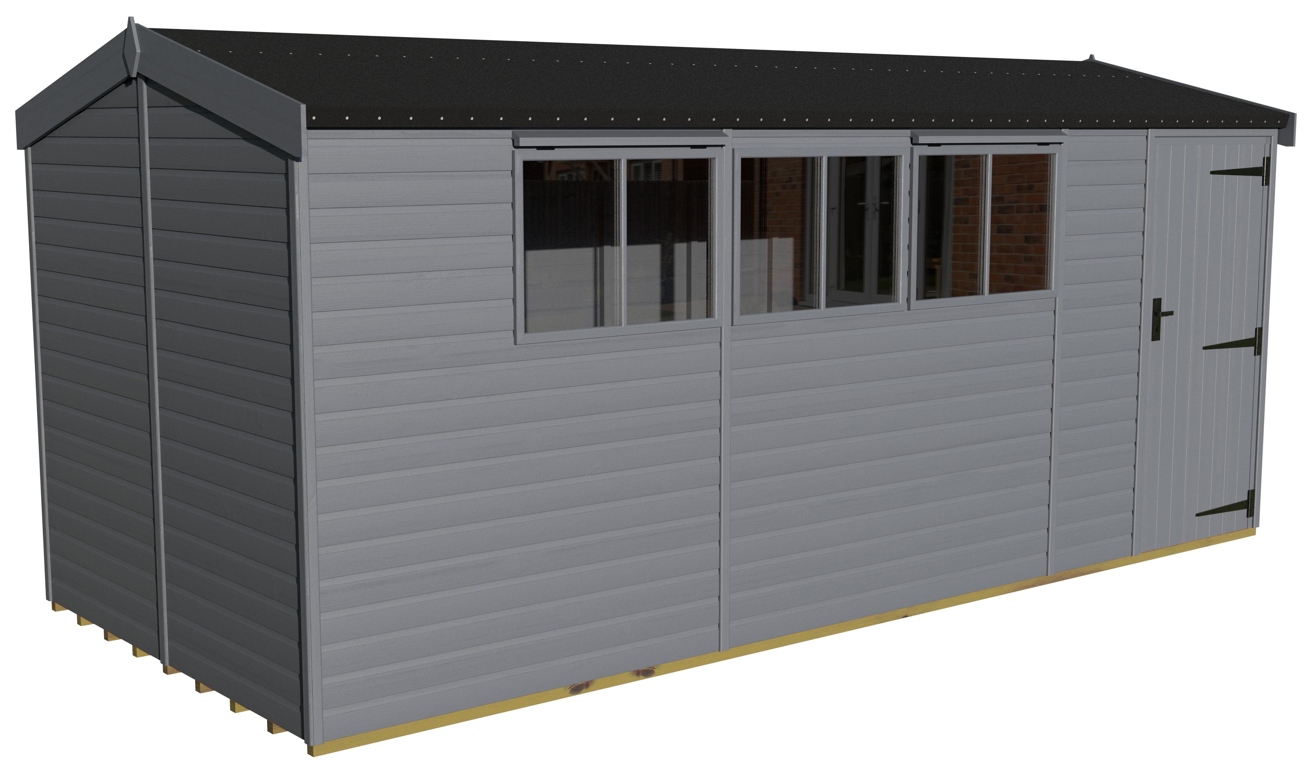 Heavy Duty Pavilion 18x8 | Fleet Grey