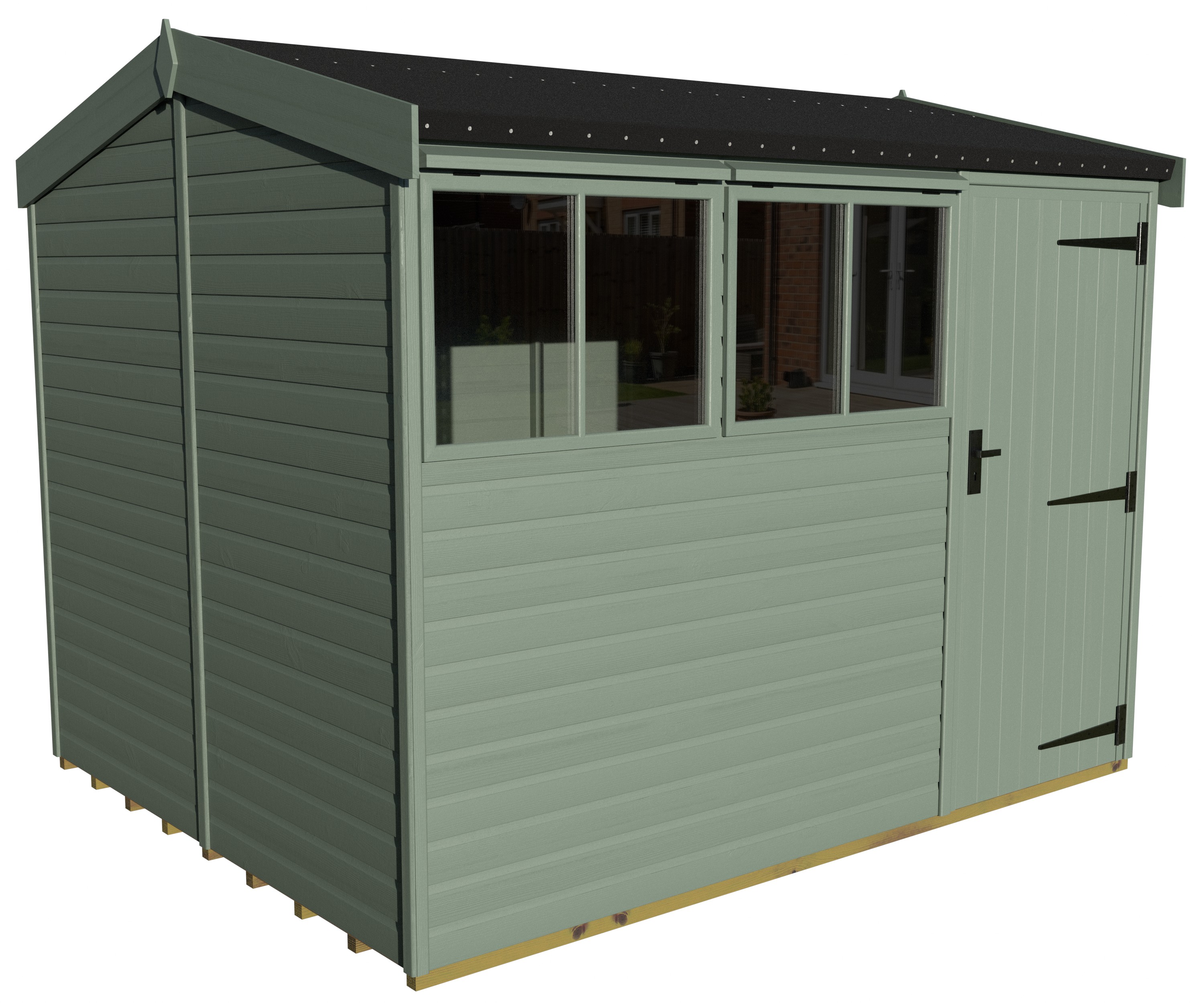 Heavy Duty Pavilion 10x8 | Malvern Green
