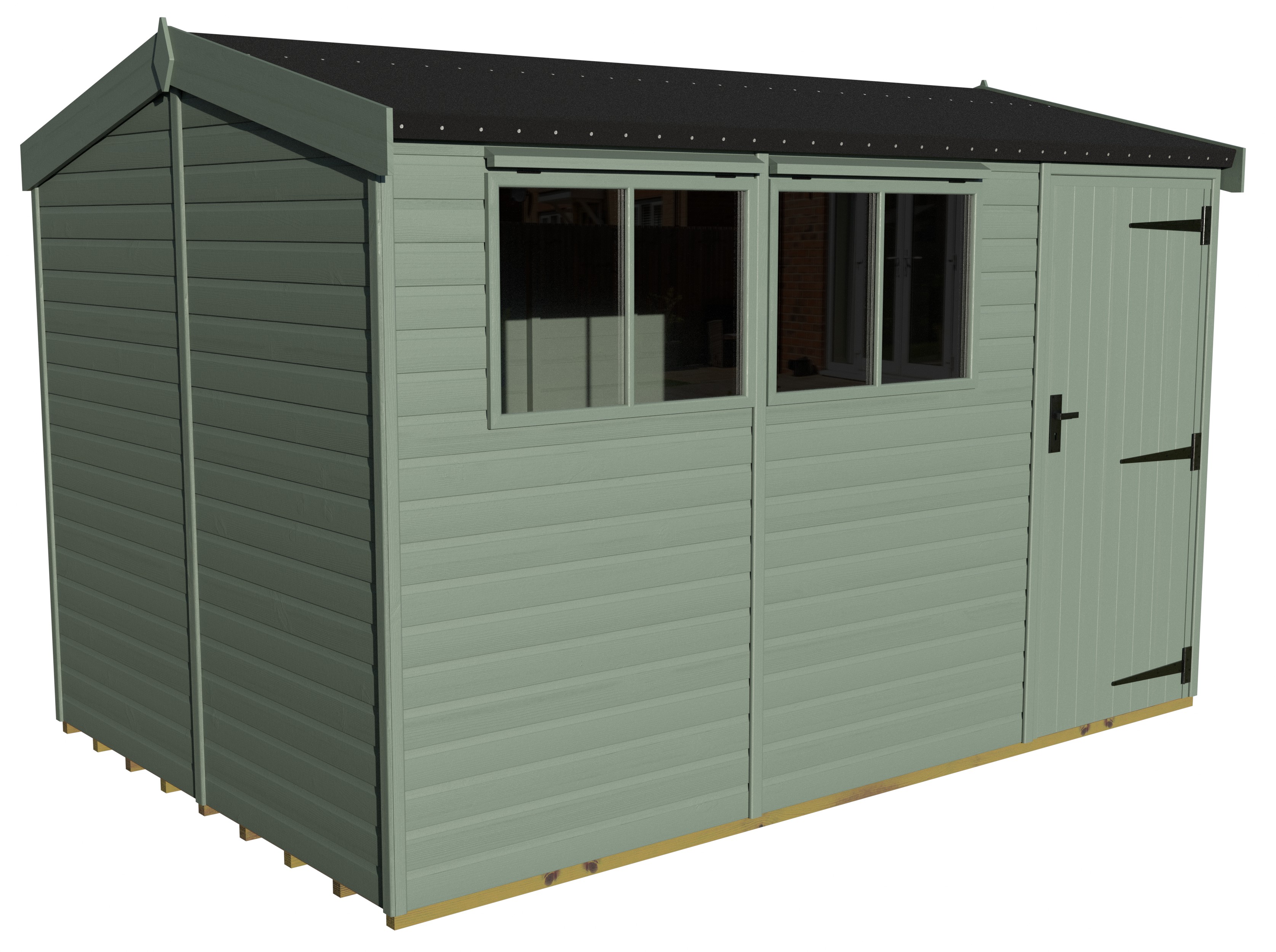 Heavy Duty Pavilion 12x8 | Malvern Green