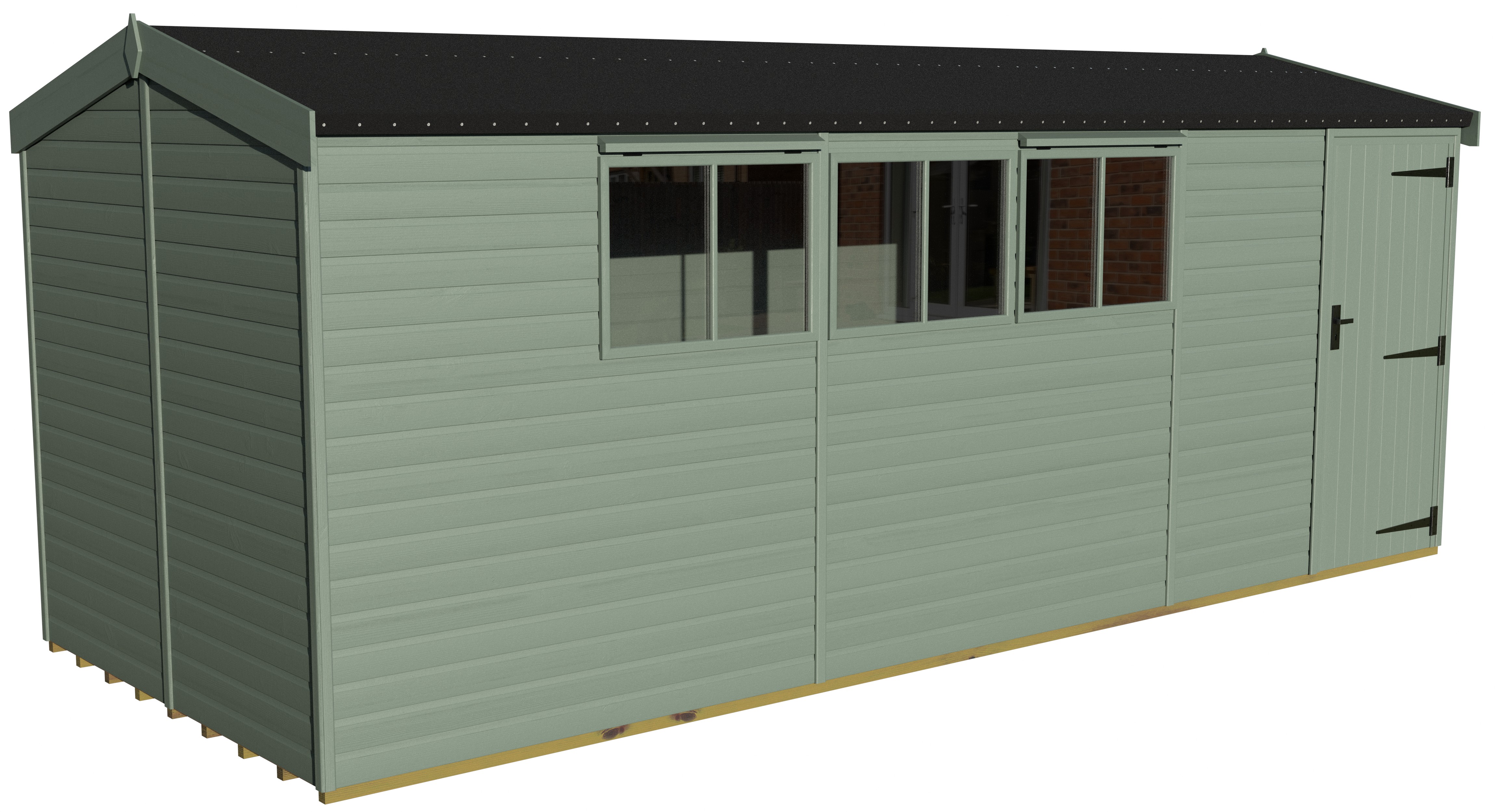 Heavy Duty Pavilion 20x8 | Malvern Green