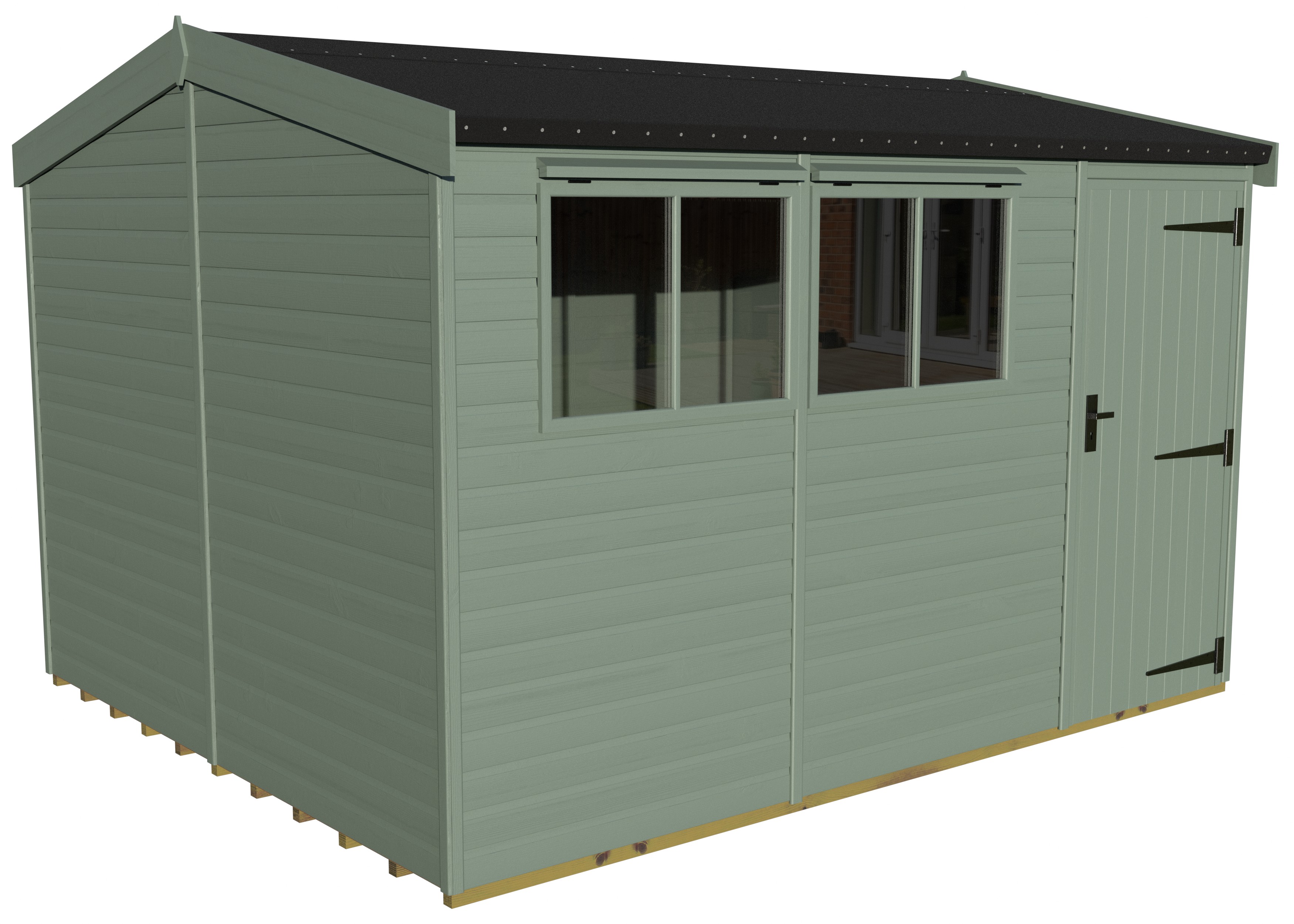 Heavy Duty Pavilion 12x10 | Malvern Green