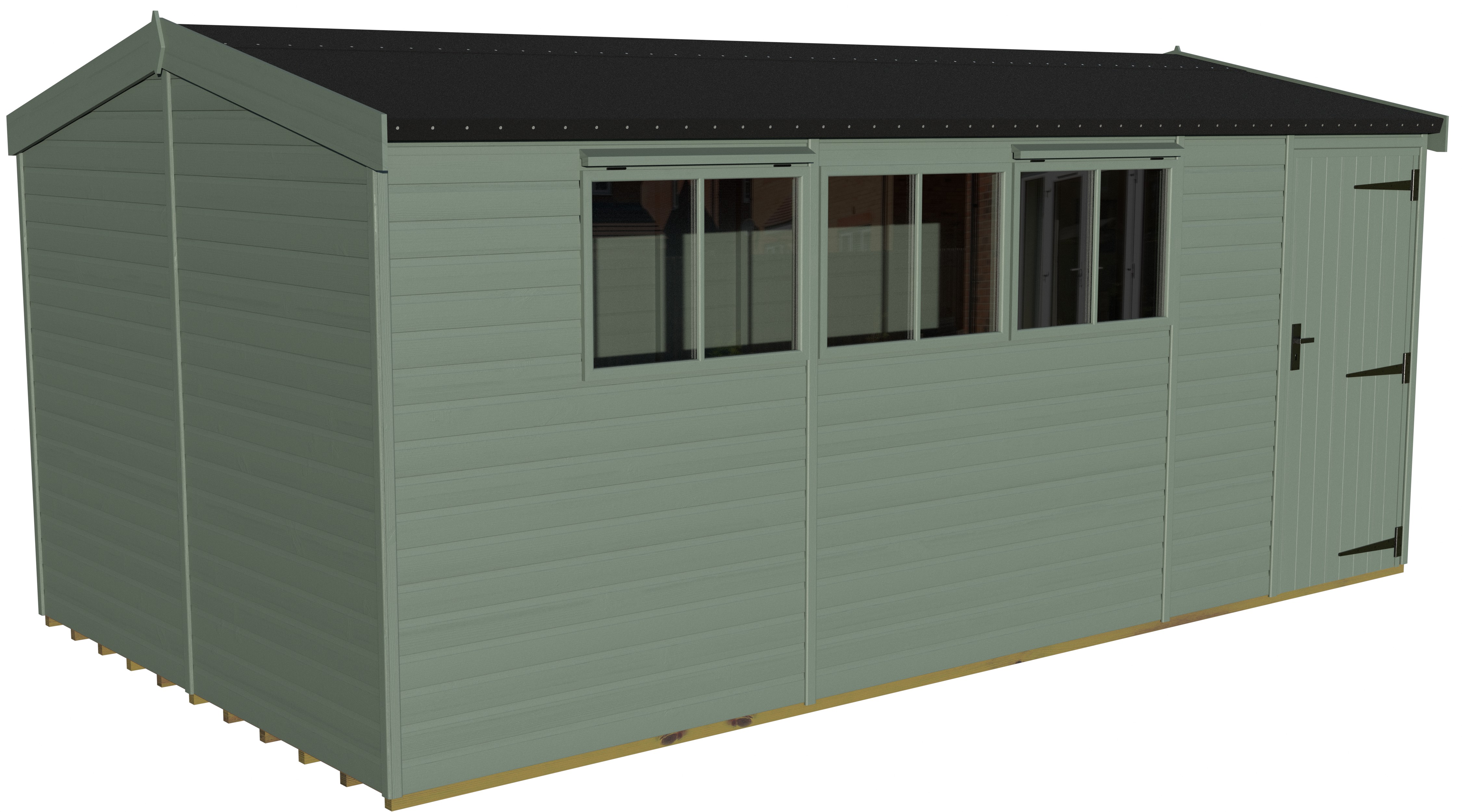 Heavy Duty Pavilion 18x10 | Malvern Green