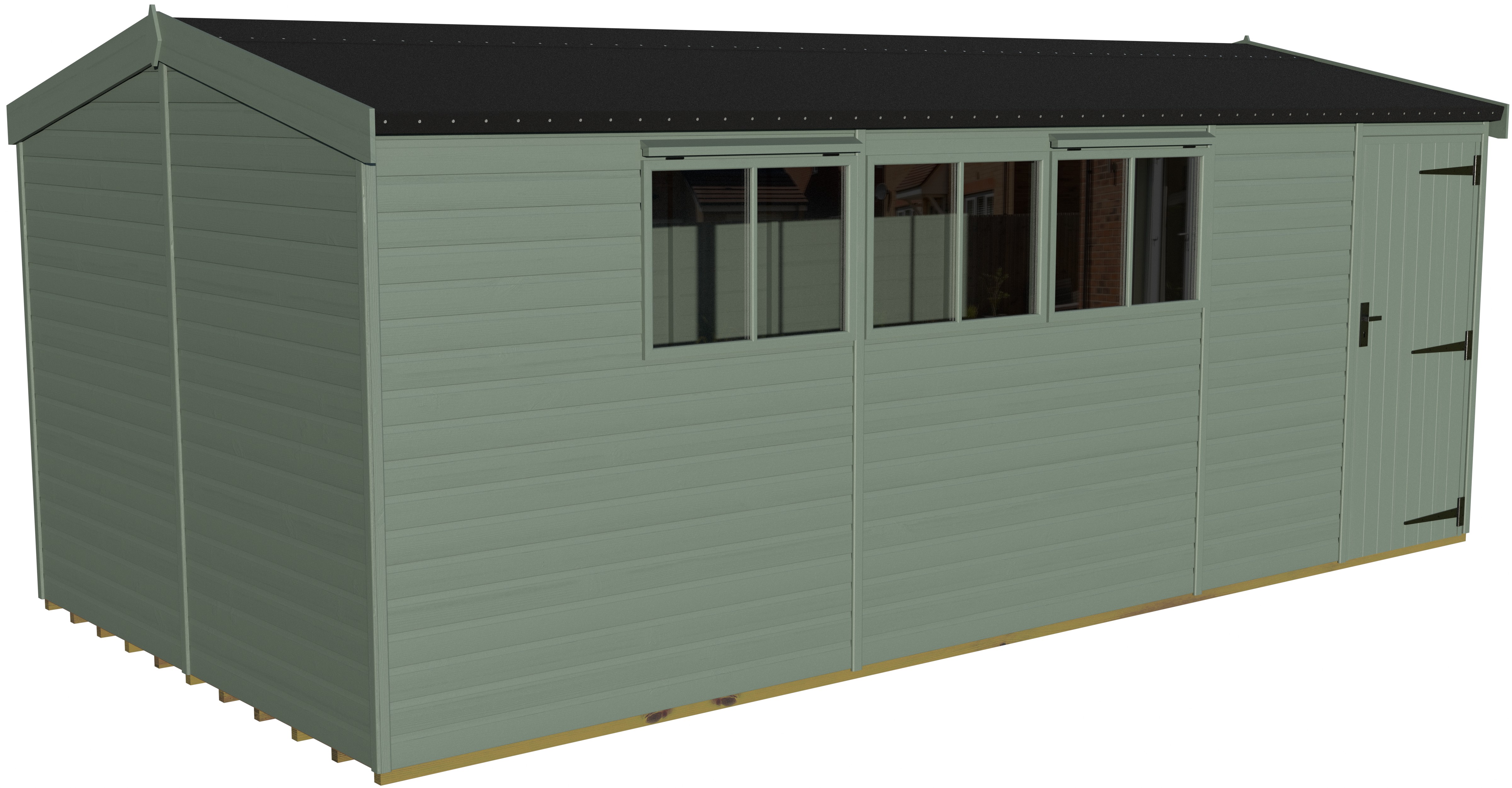 Heavy Duty Pavilion 20x10 | Malvern Green
