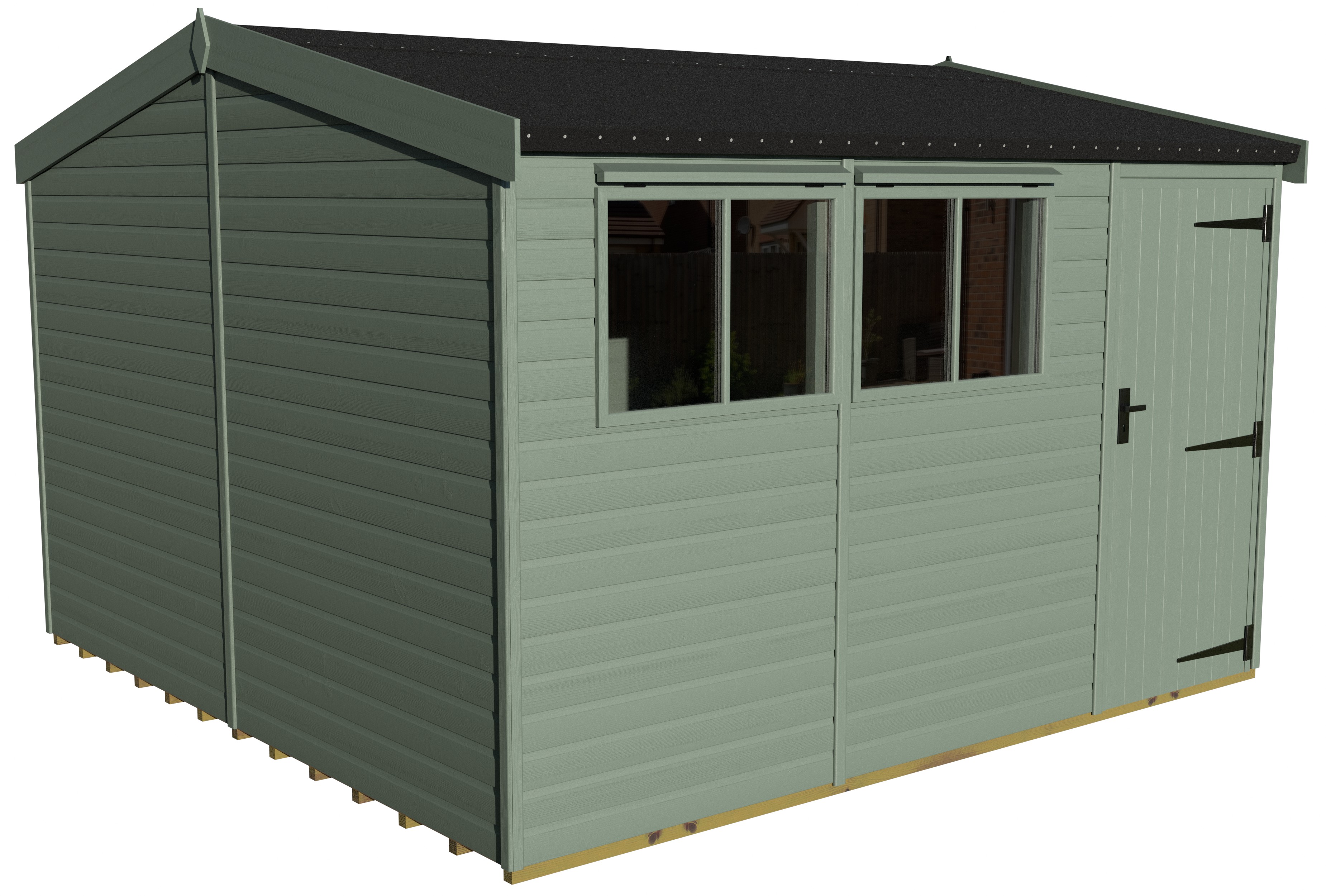 Heavy Duty Pavilion 12x12 | Malvern Green