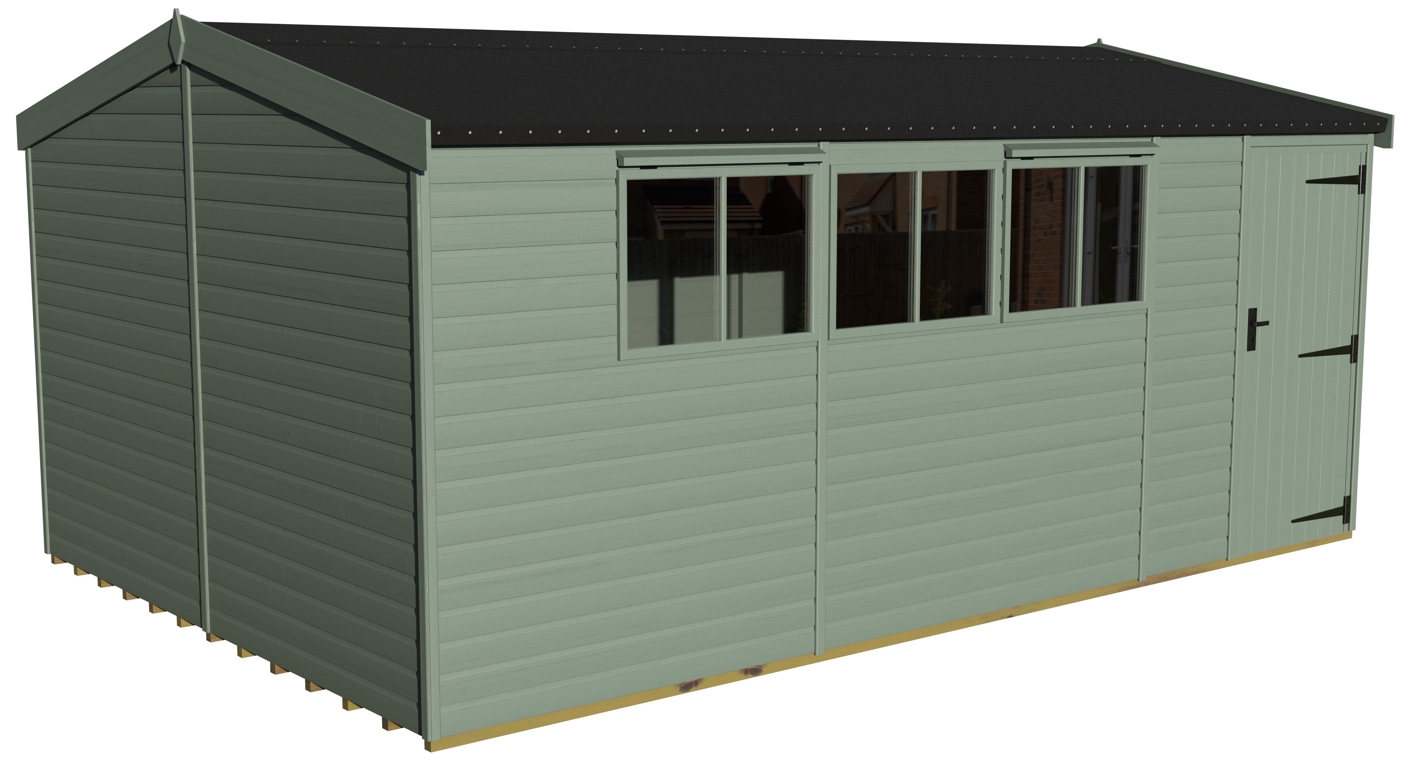 Heavy Duty Pavilion 18x12 | Malvern Green