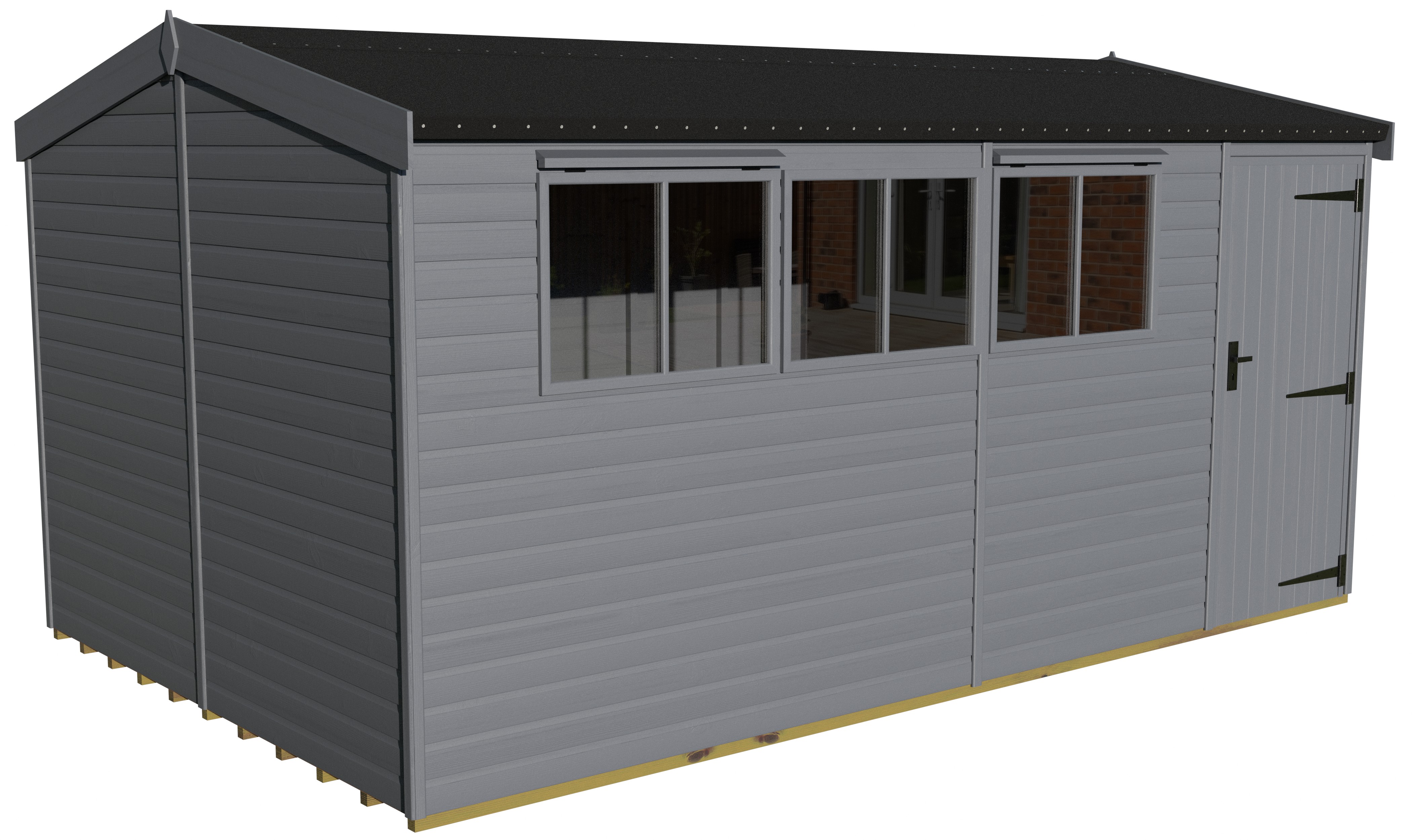 Heavy Duty Pavilion 16x10 | Fleet Grey