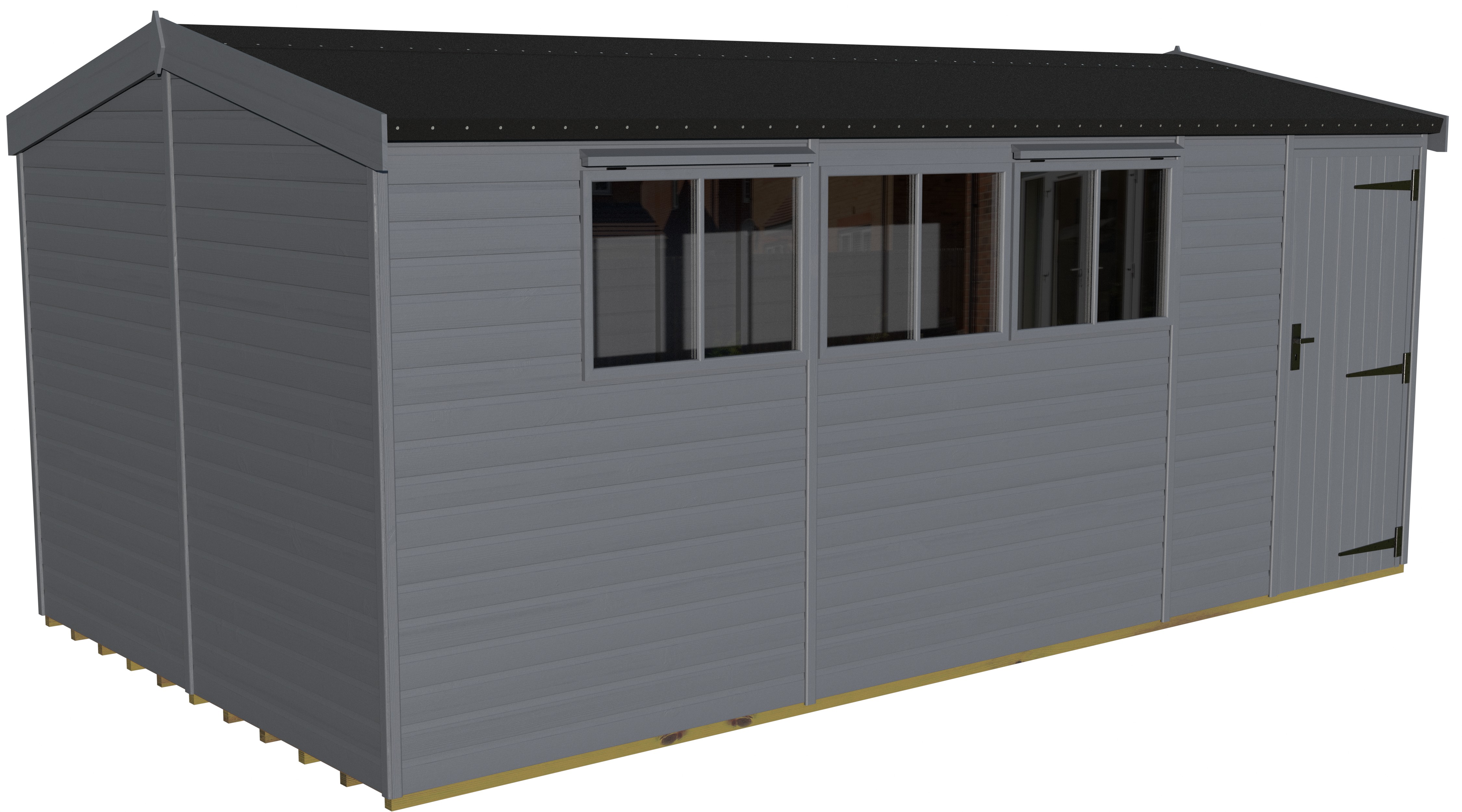 Heavy Duty Pavilion 18x10 | Fleet Grey