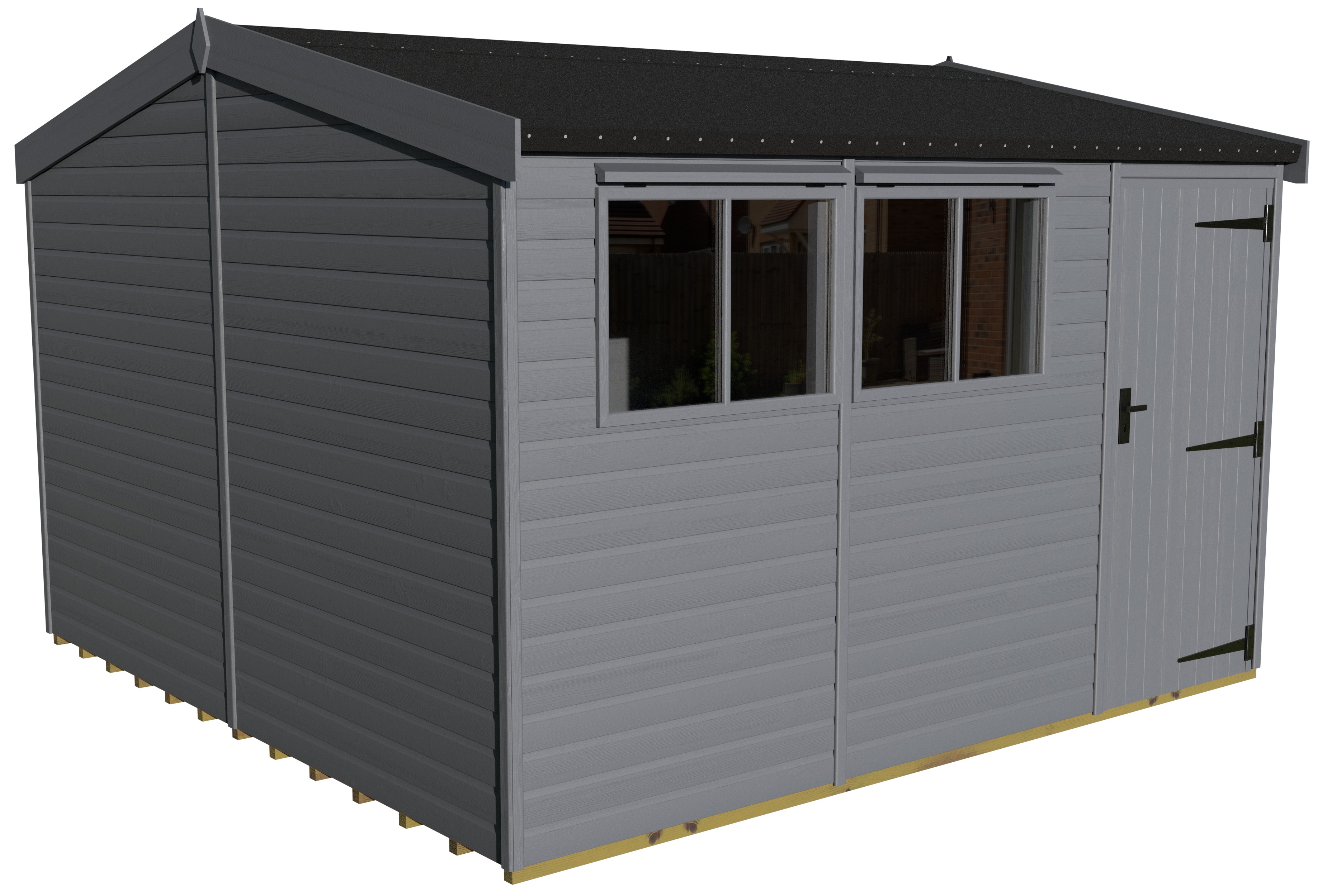 Heavy Duty Pavilion 12x12 | Fleet Grey