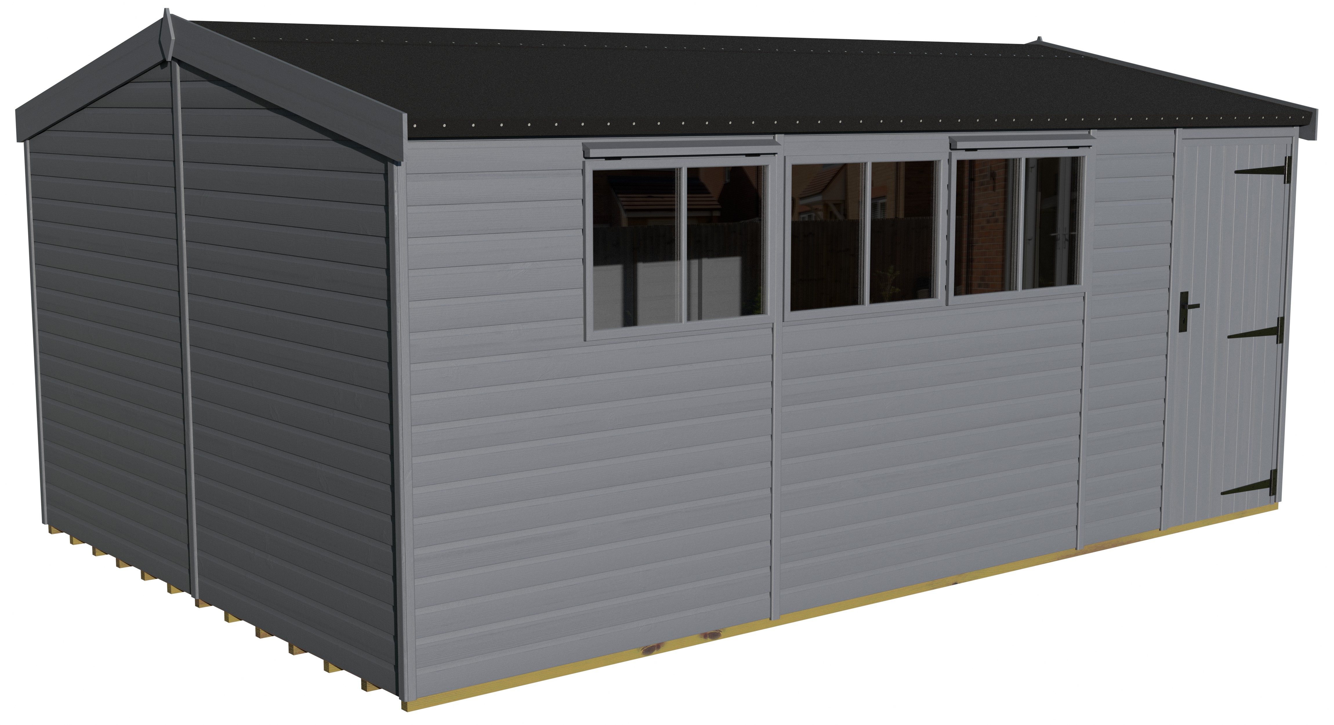Heavy Duty Pavilion 18x12 | Fleet Grey