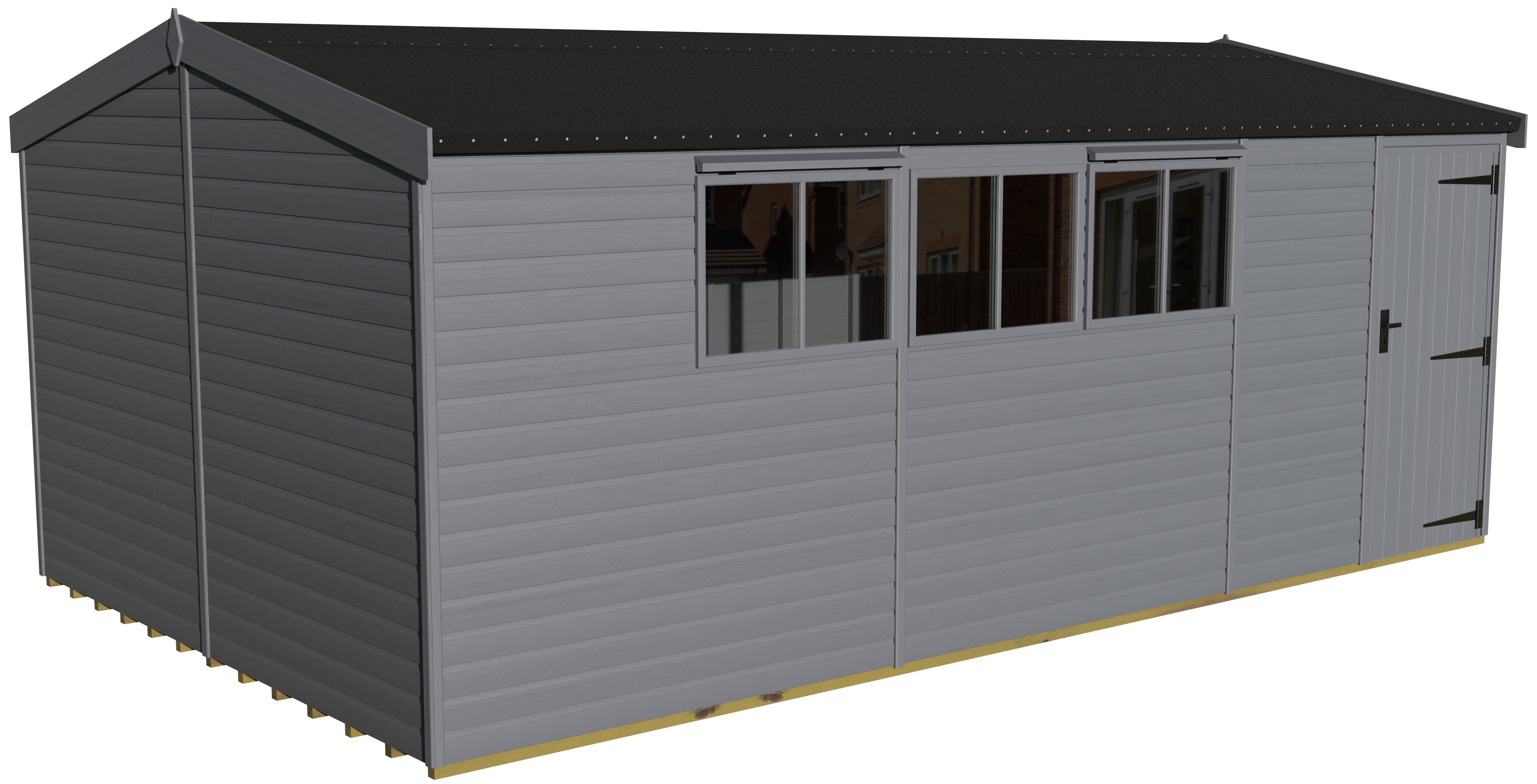 Heavy Duty Pavilion 20x12 | Fleet Grey