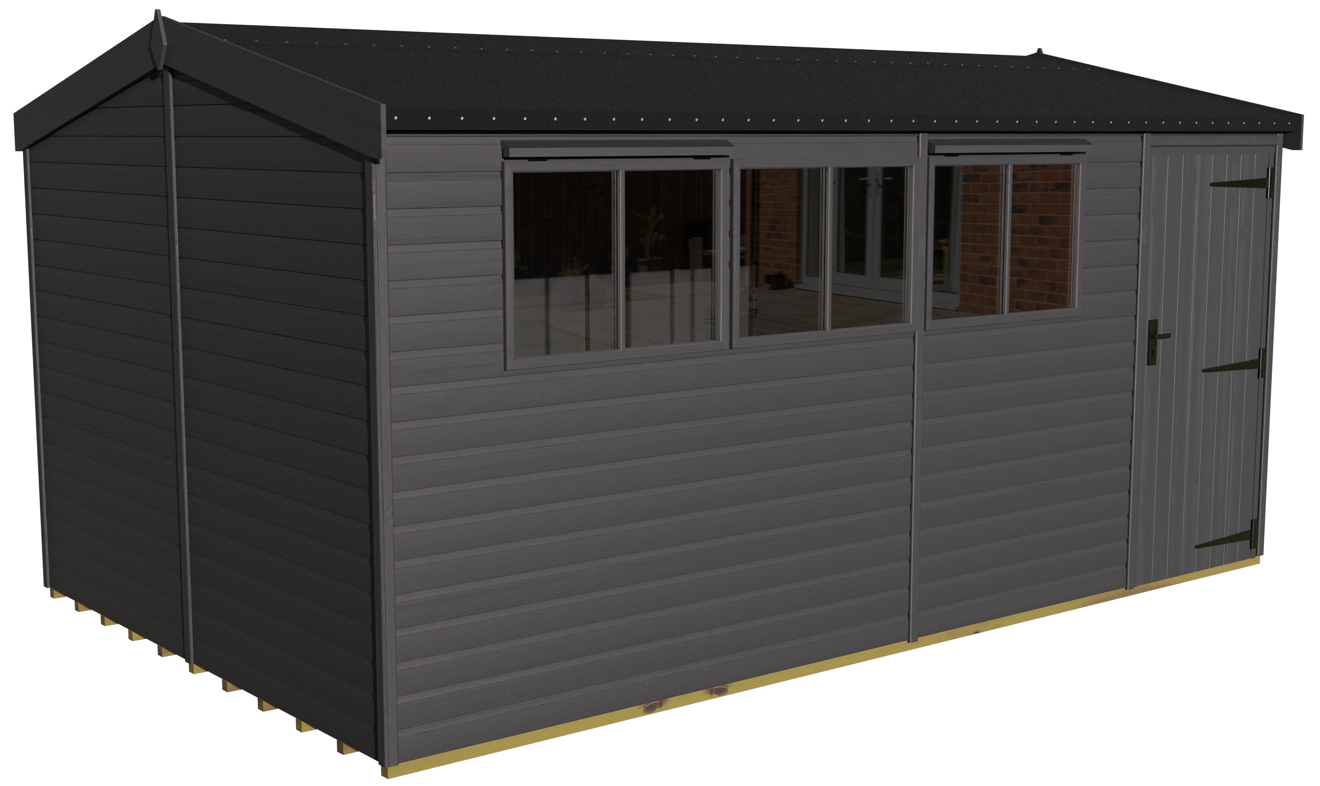 Heavy Duty Pavilion 16x10 | Graphite Grey