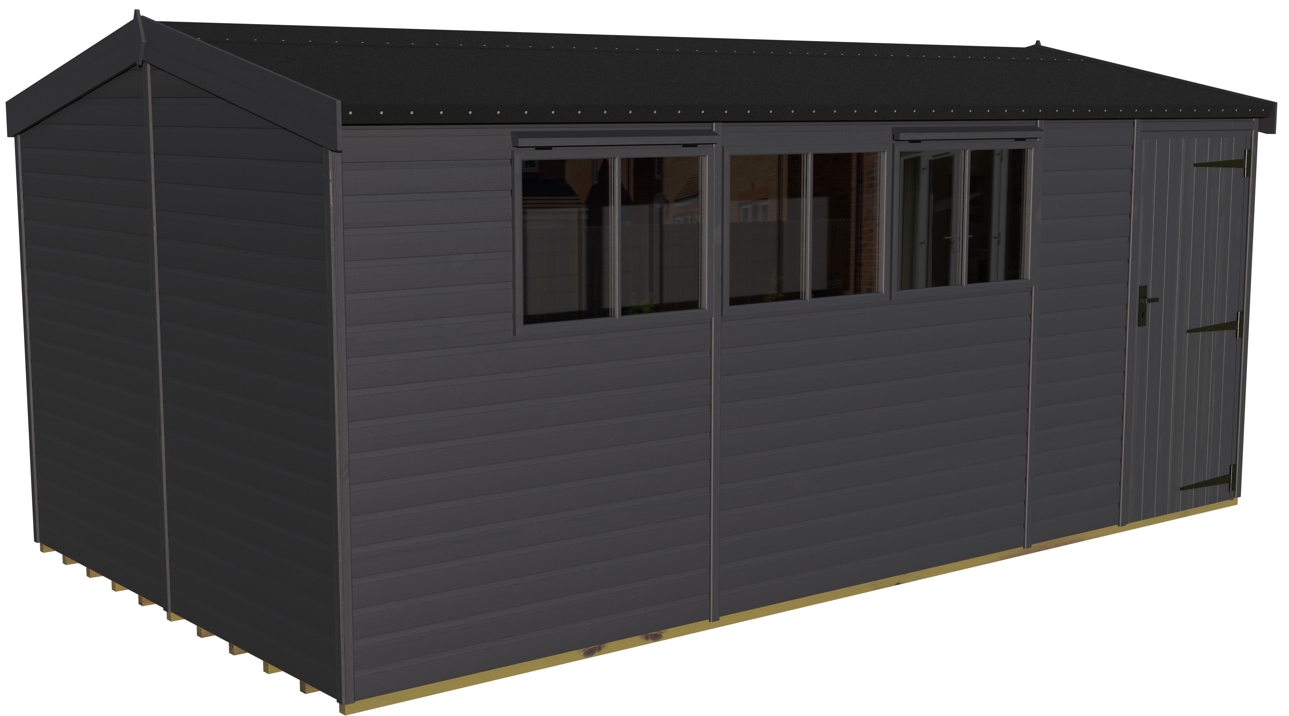 Heavy Duty Pavilion 18x10 | Graphite Grey