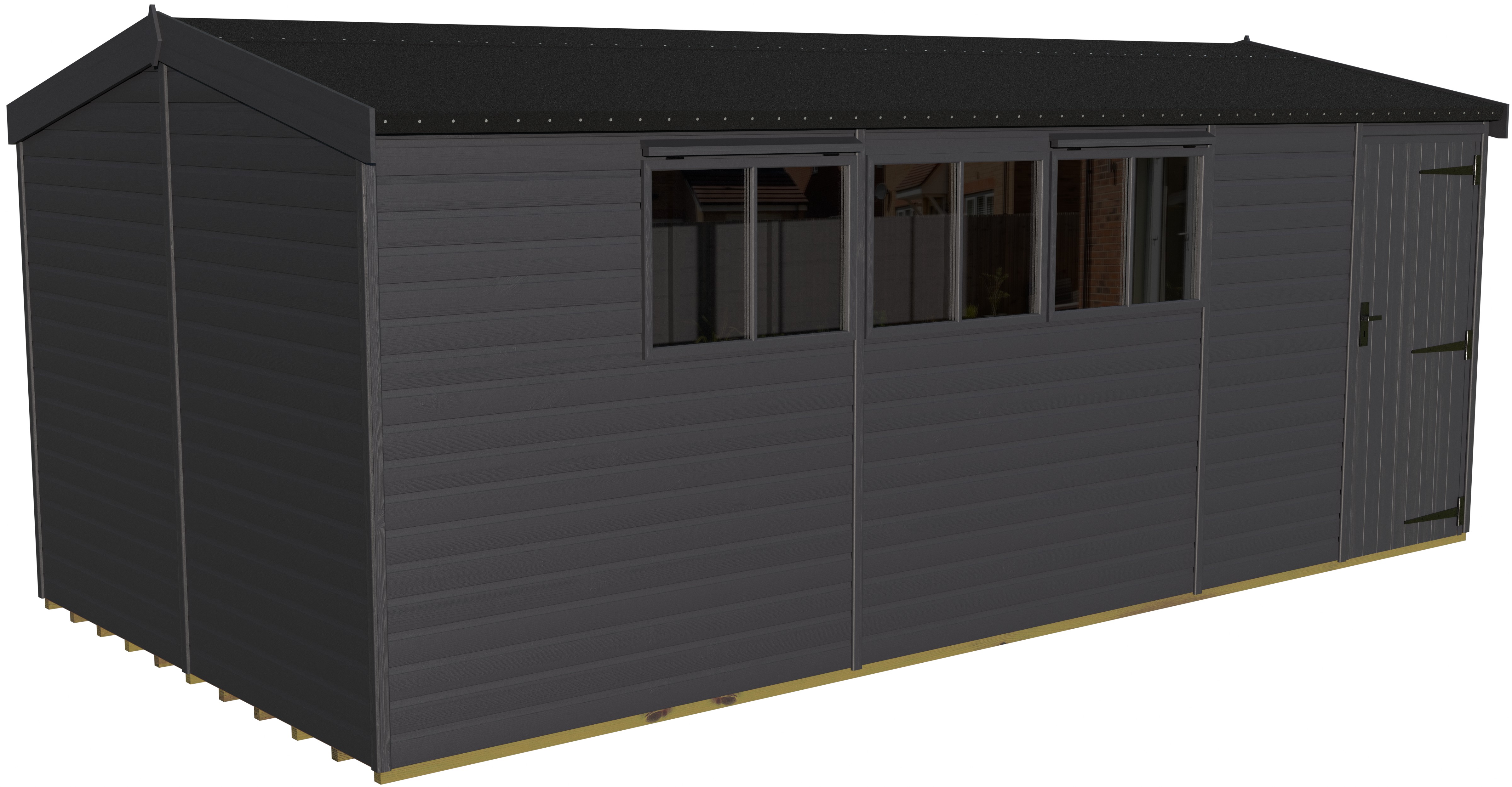 Heavy Duty Pavilion 20x10 | Graphite Grey