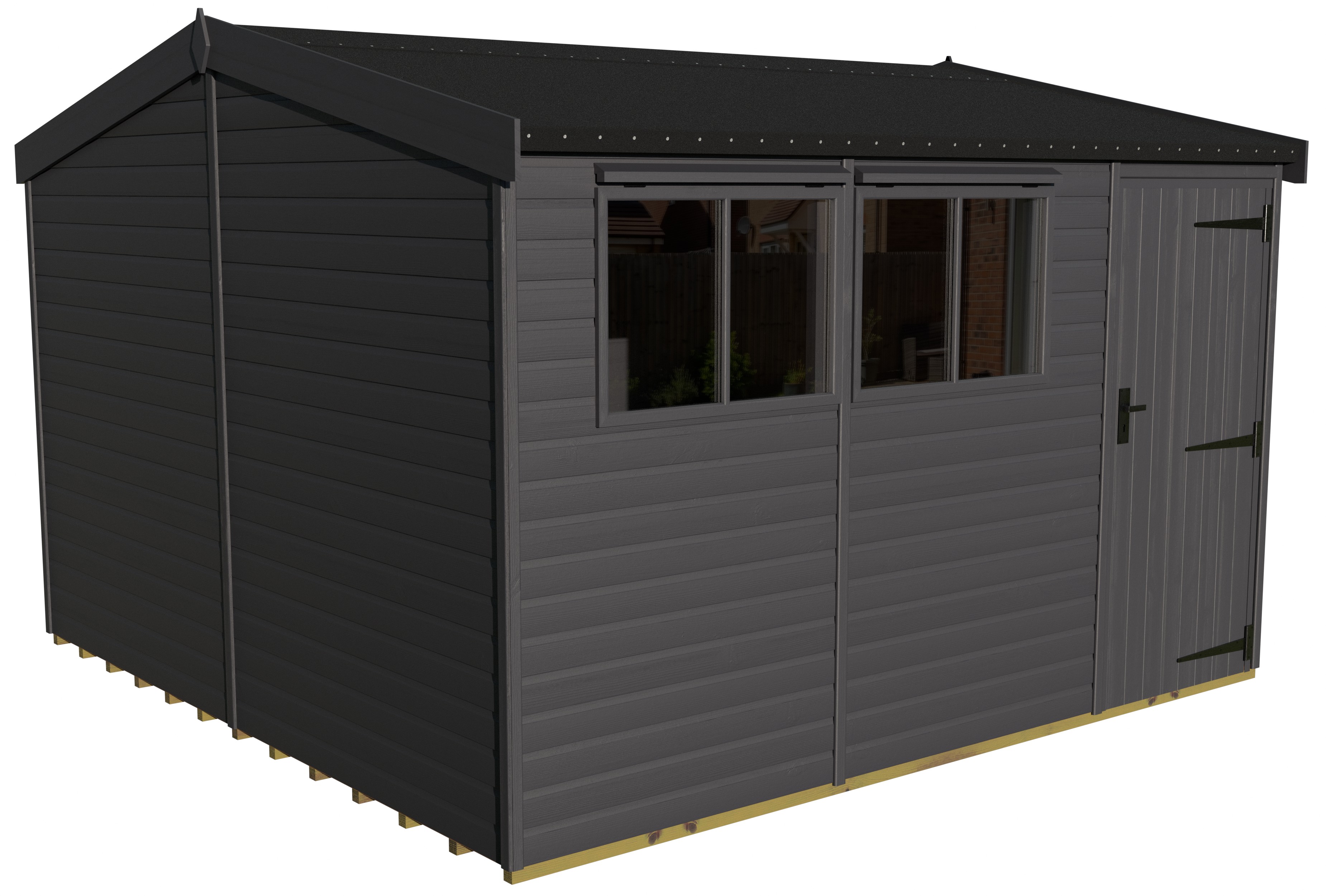 Heavy Duty Pavilion 12x12 | Graphite Grey