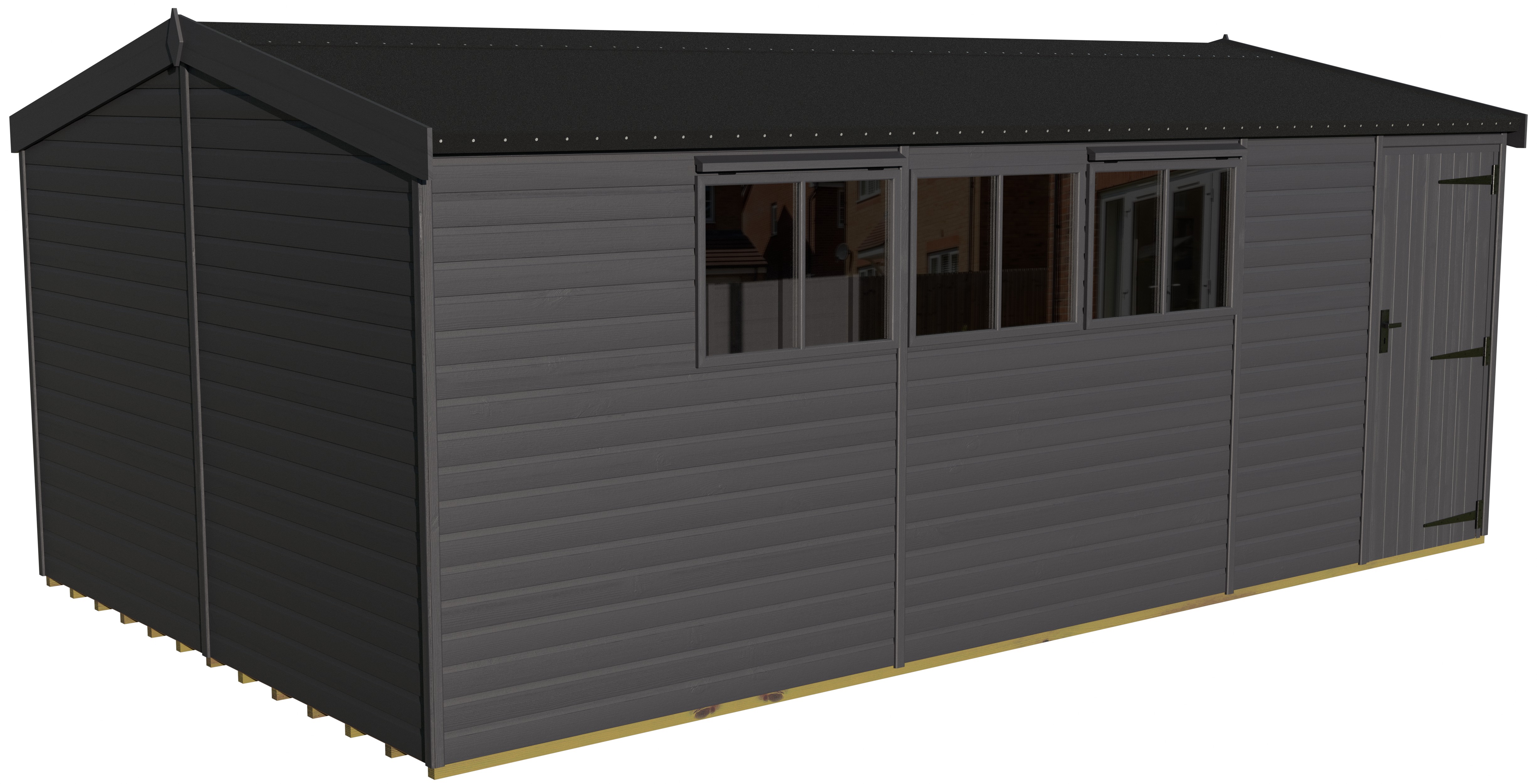 Heavy Duty Pavilion 20x12 | Graphite Grey