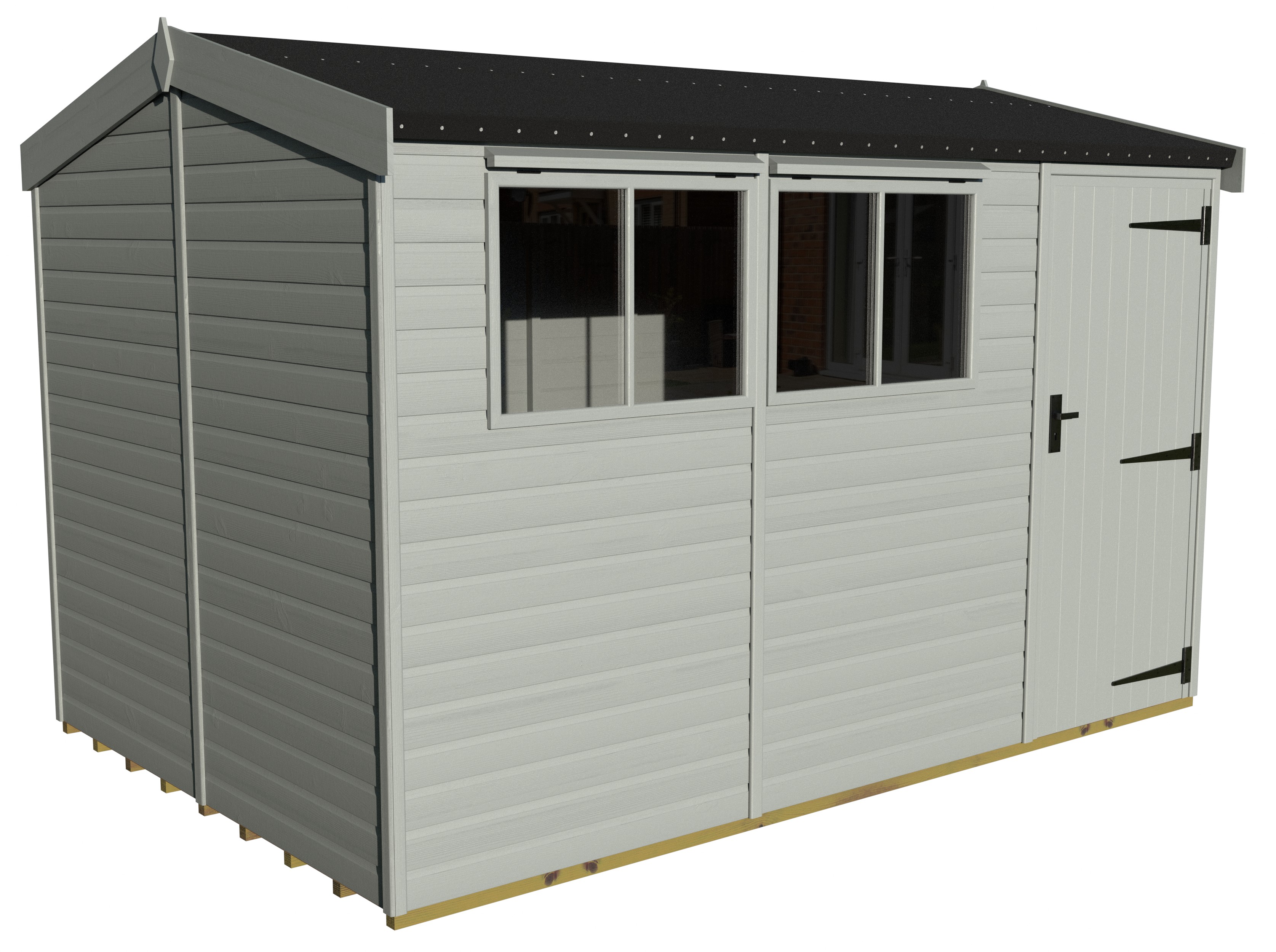 Heavy Duty Pavilion 12x8 | Olive Grey