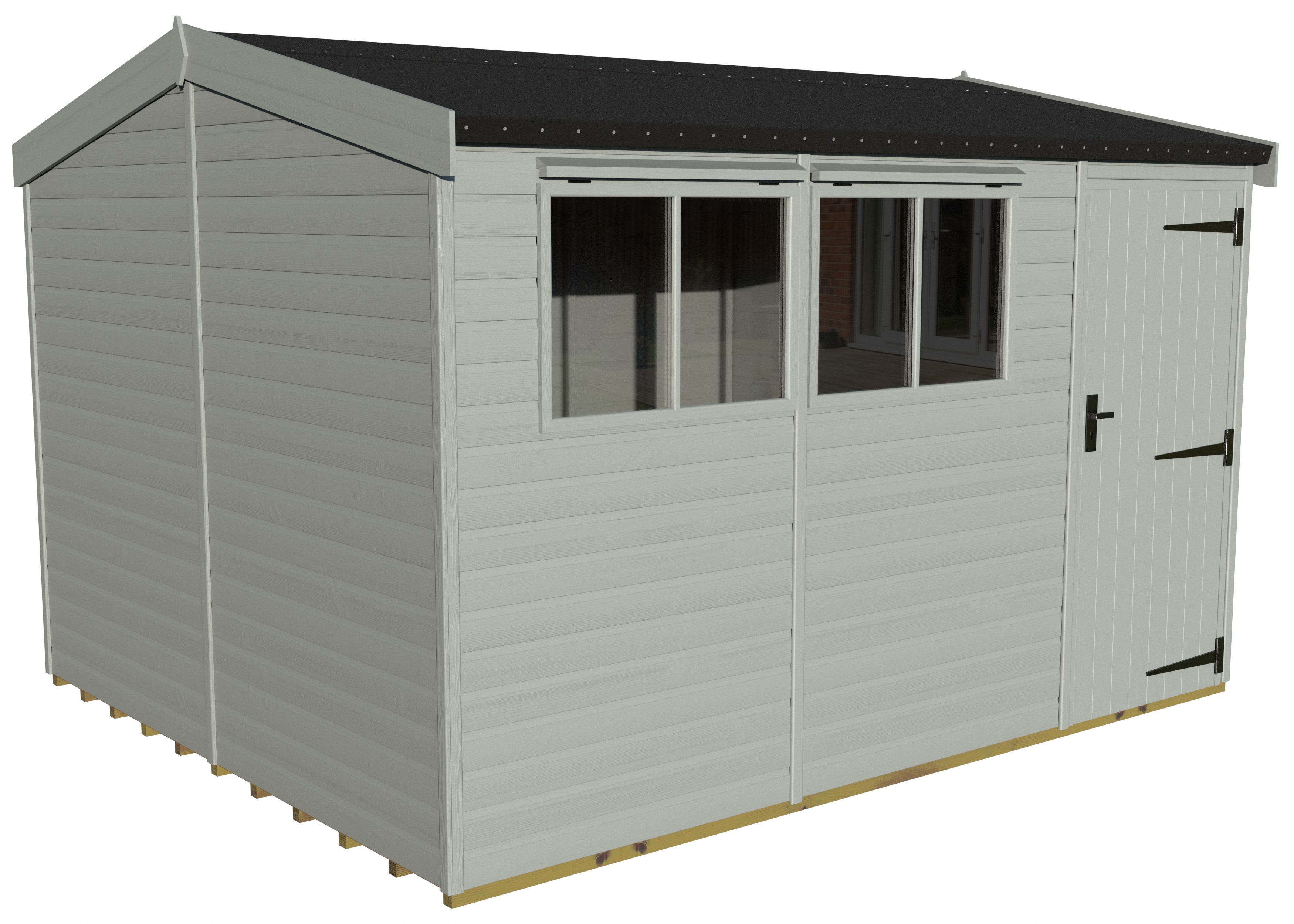 Heavy Duty Pavilion 12x10 | Olive Grey