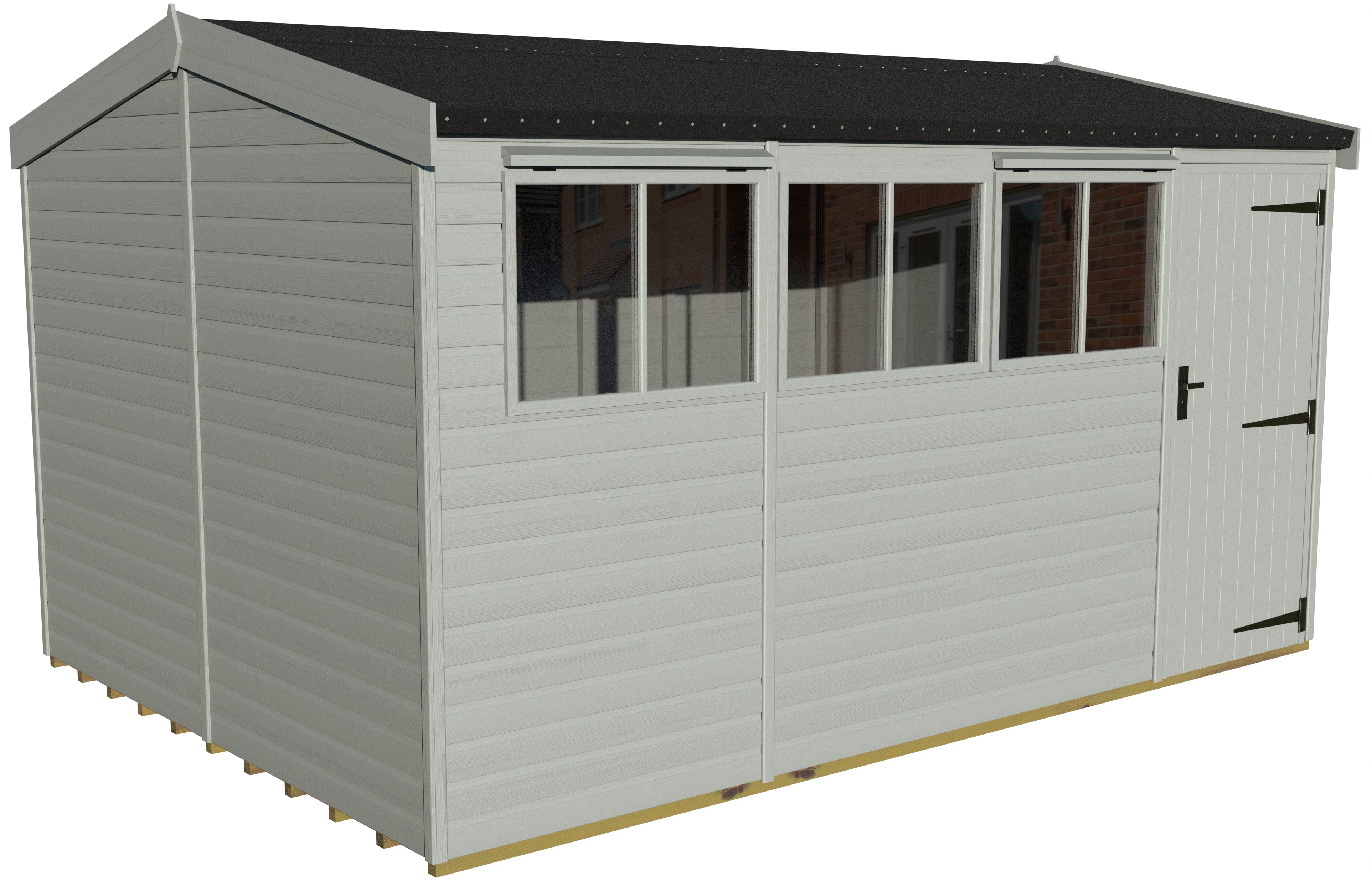 Heavy Duty Pavilion 14x10 | Olive Grey