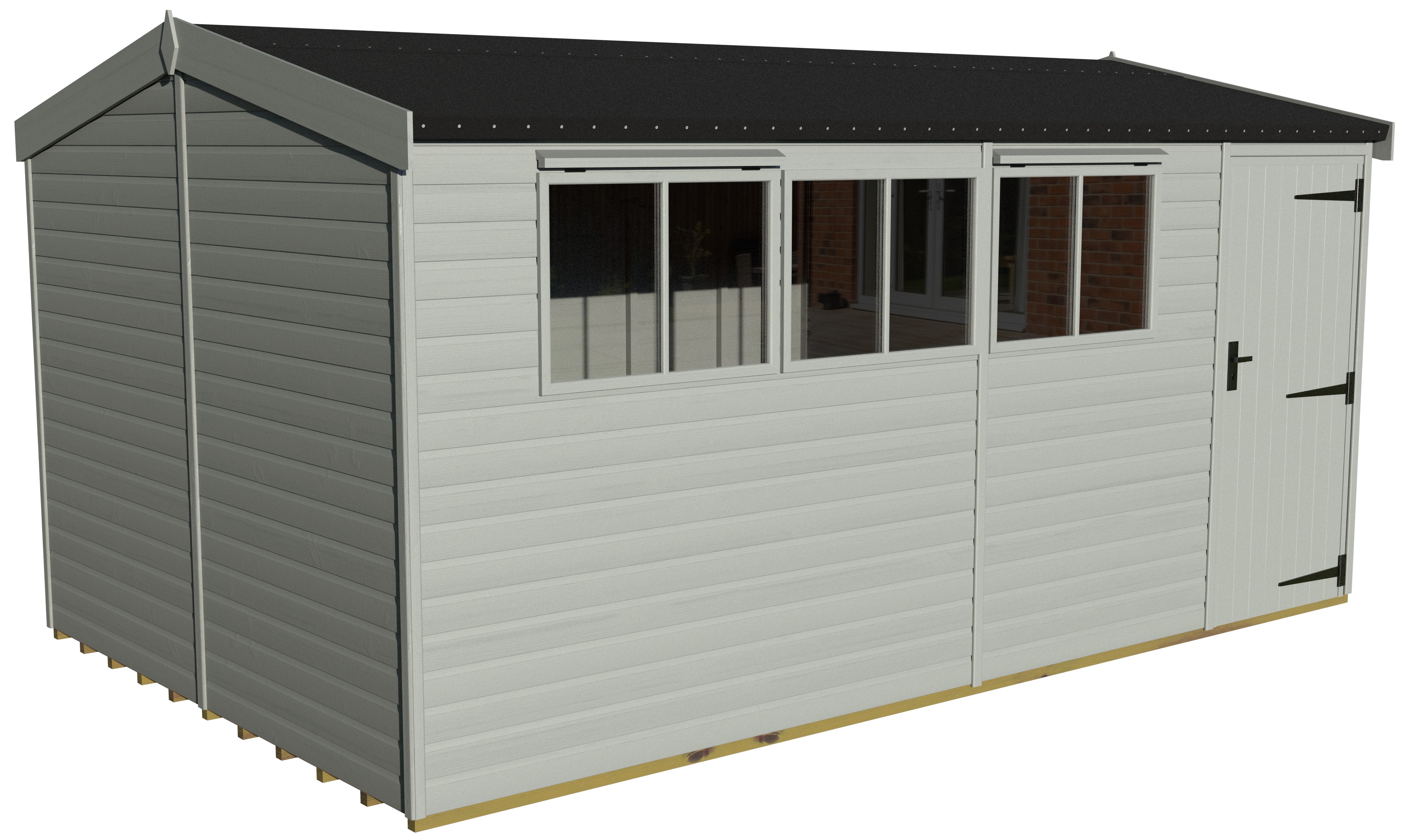 Heavy Duty Pavilion 16x10 | Olive Grey