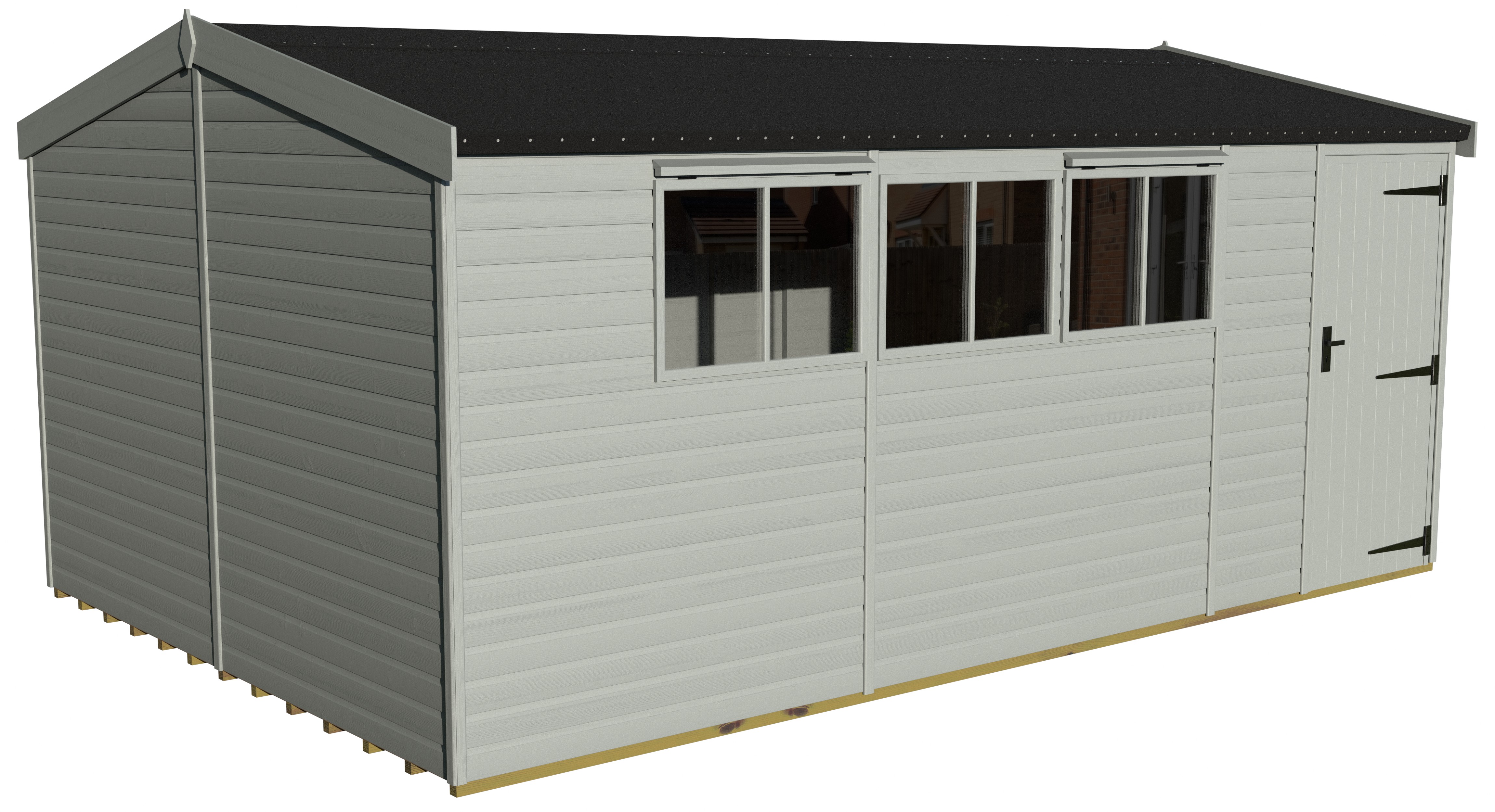 Heavy Duty Pavilion 18x12 | Olive Grey