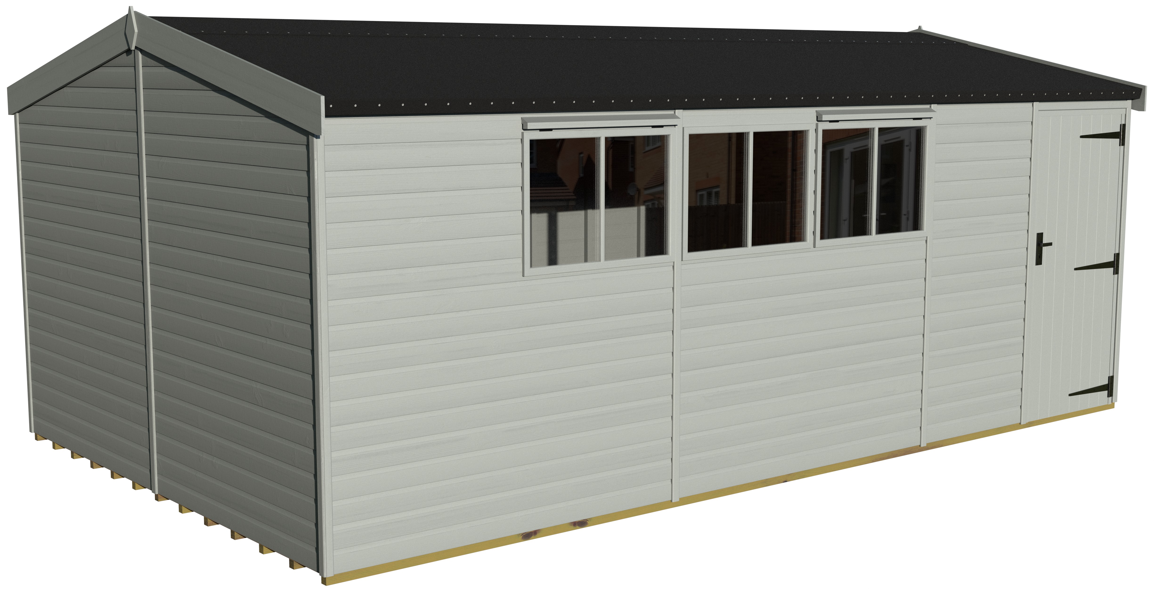 Heavy Duty Pavilion 20x12 | Olive Grey