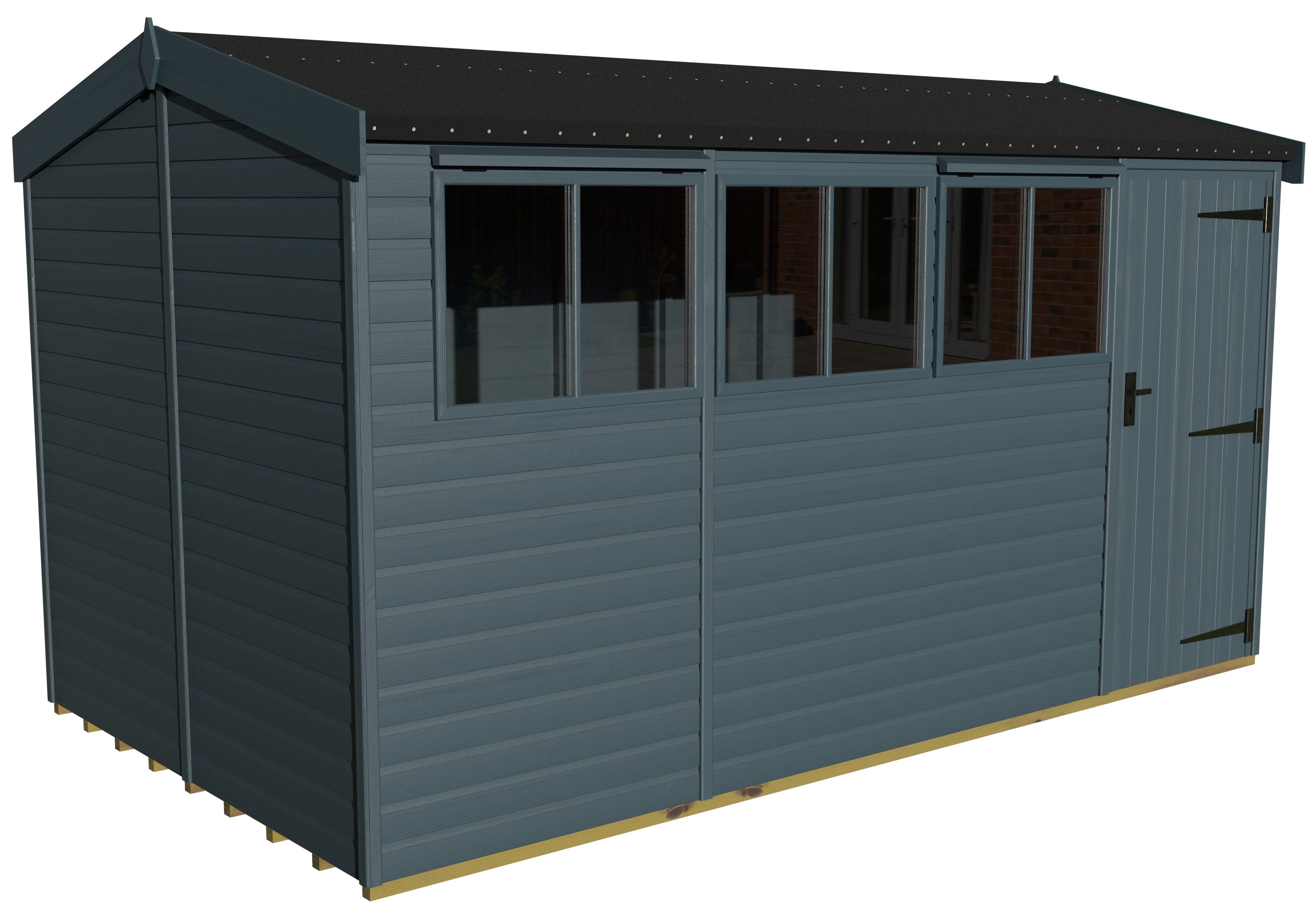 Heavy Duty Pavilion 14x8 | Ocean Blue