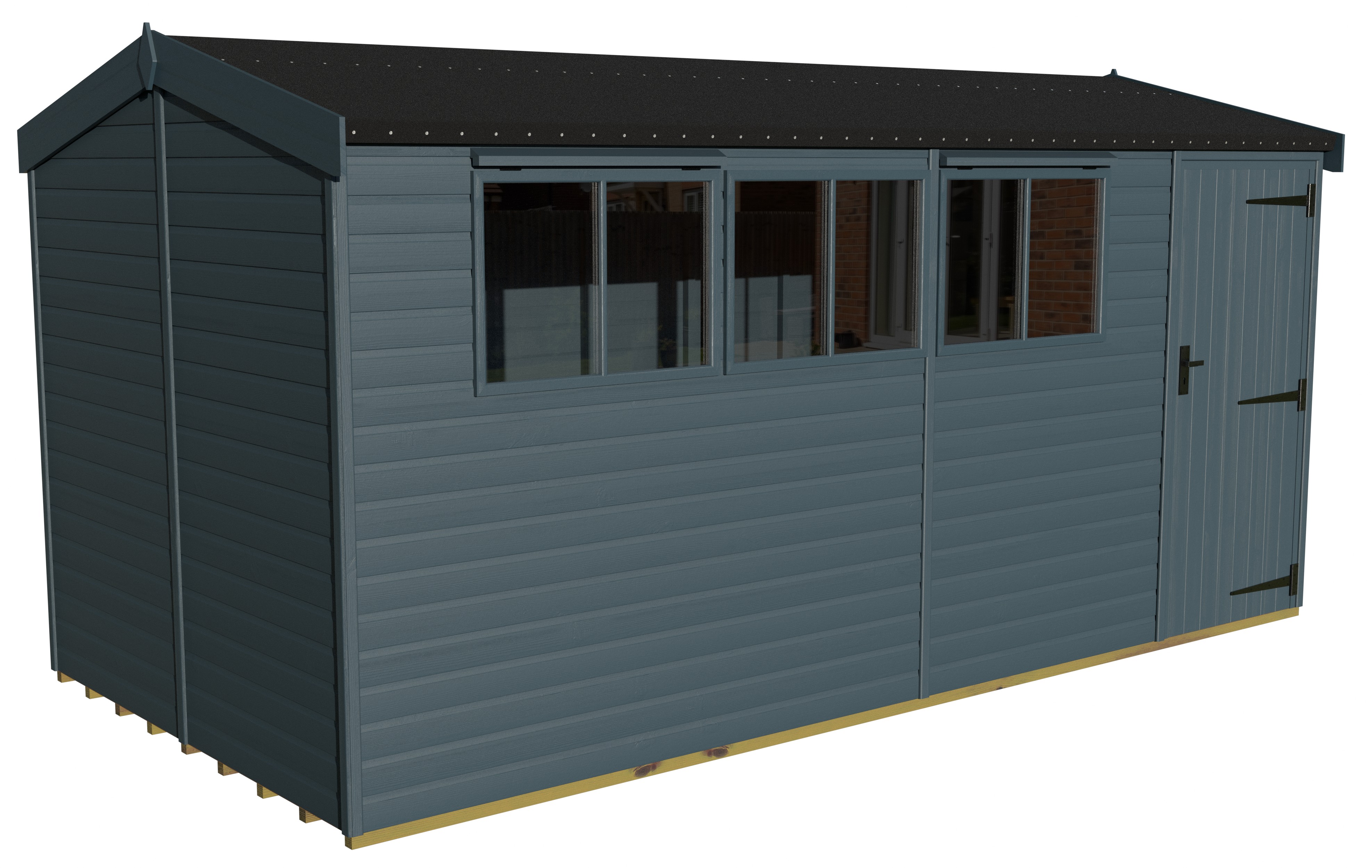Heavy Duty Pavilion 16x8 | Ocean Blue