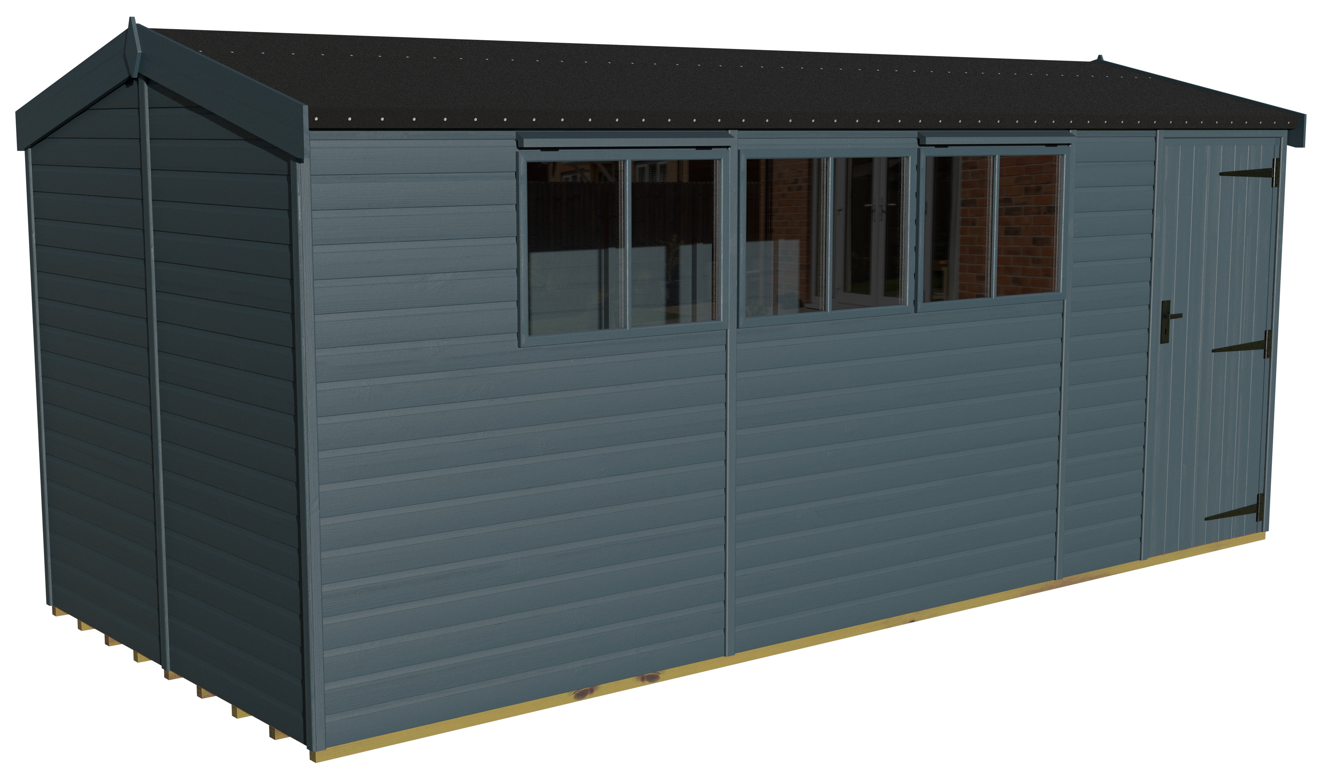 Heavy Duty Pavilion 18x8 | Ocean Blue