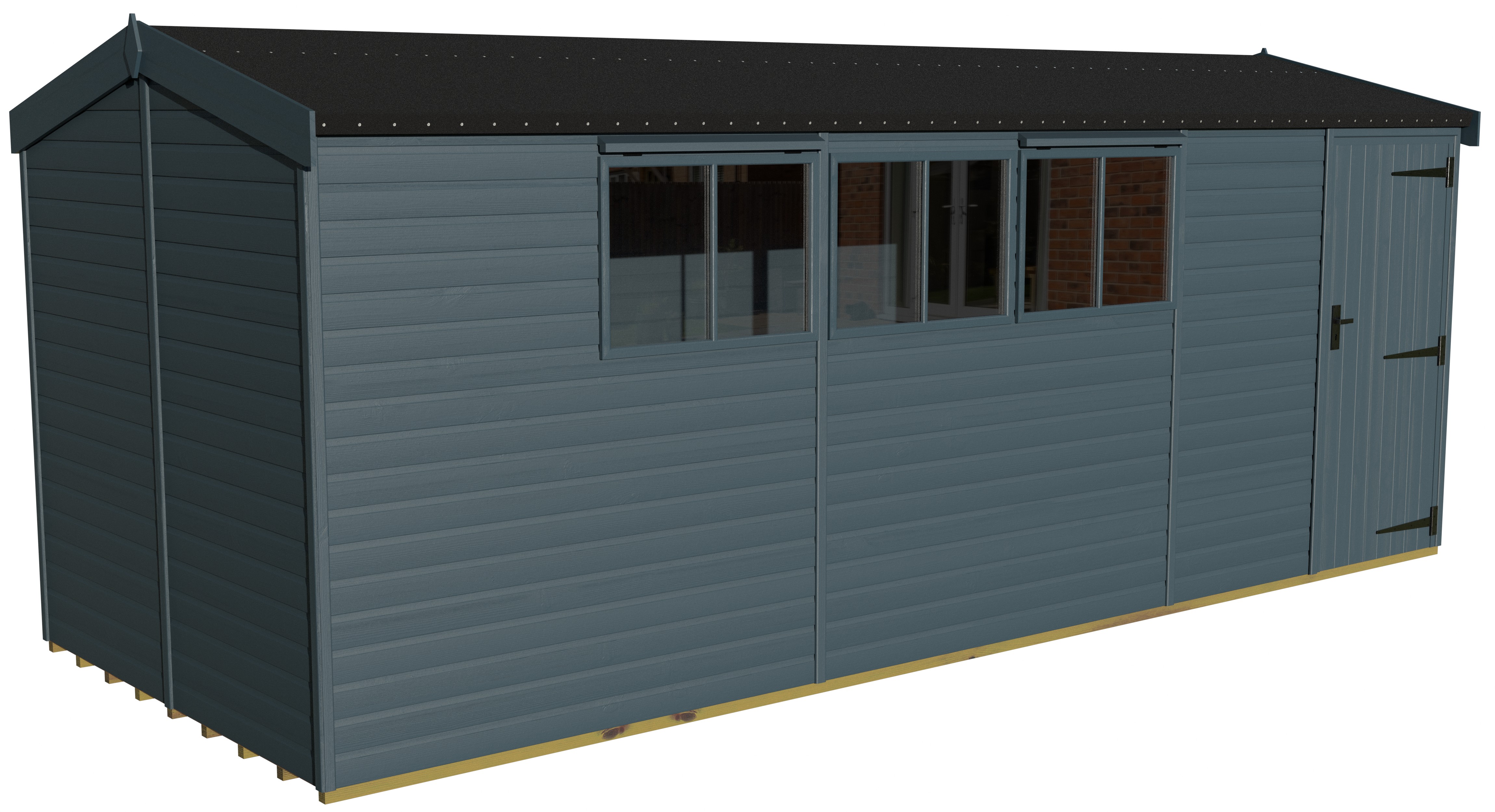 Heavy Duty Pavilion 20x8 | Ocean Blue