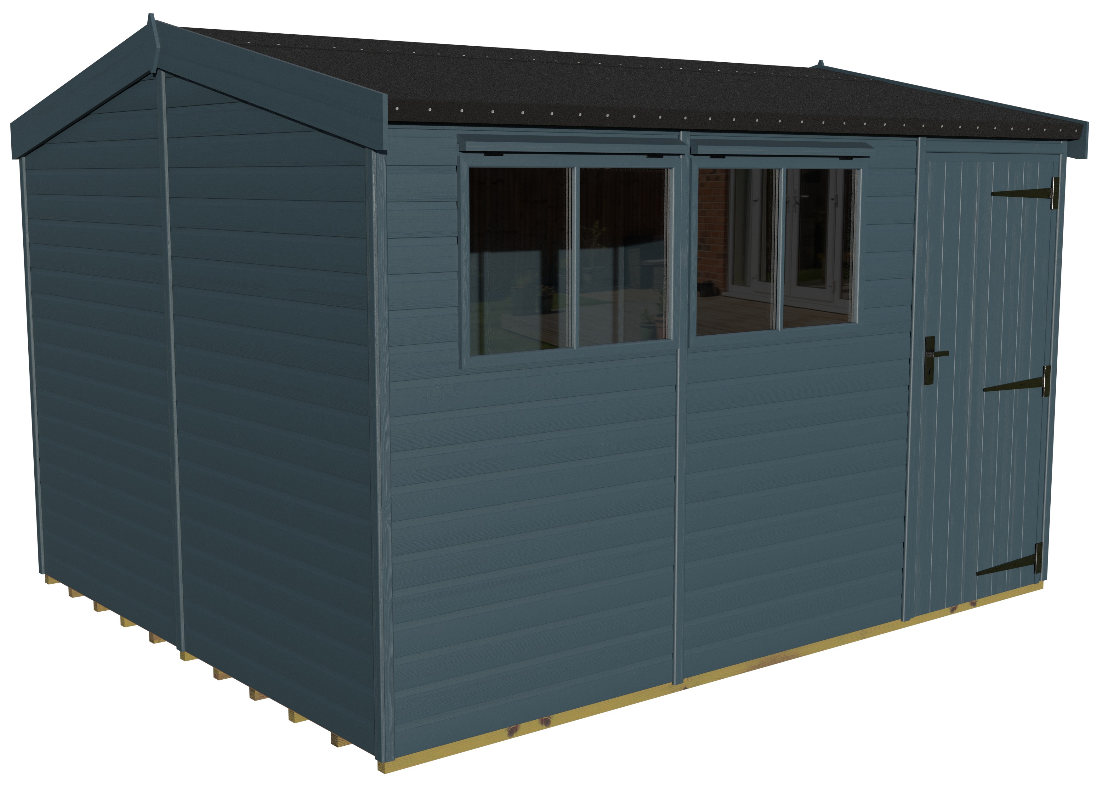 Heavy Duty Pavilion 12x10 | Ocean Blue