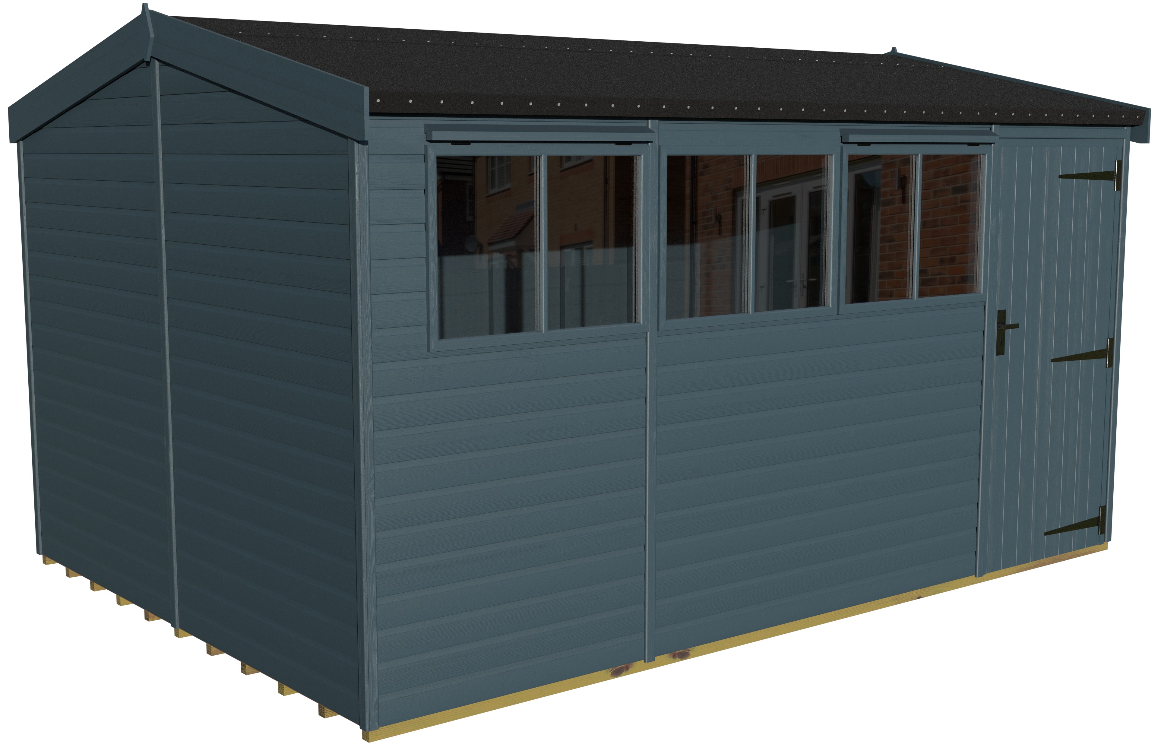 Heavy Duty Pavilion 14x10 | Ocean Blue