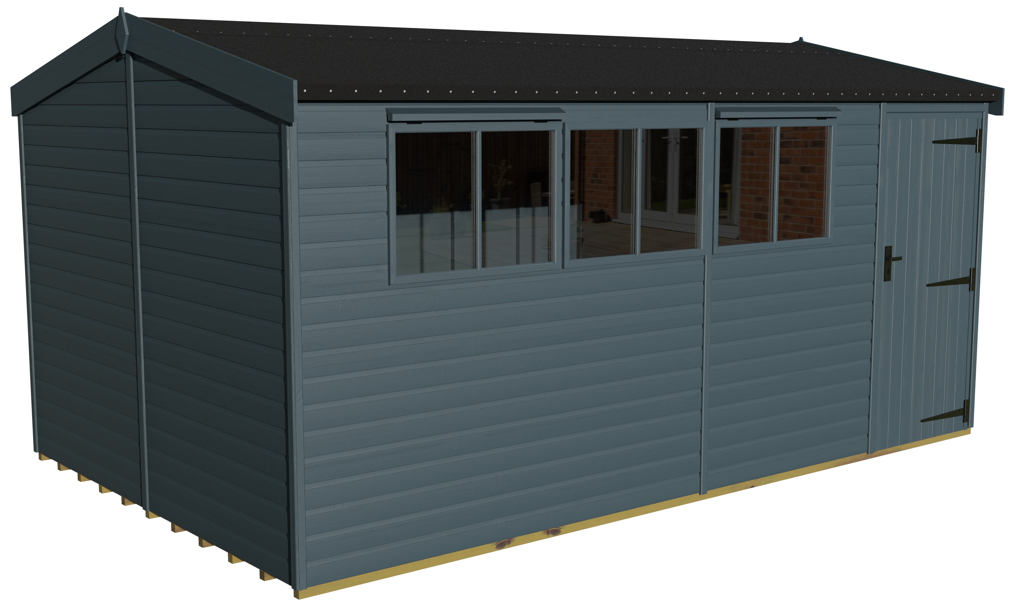 Heavy Duty Pavilion 16x10 | Ocean Blue