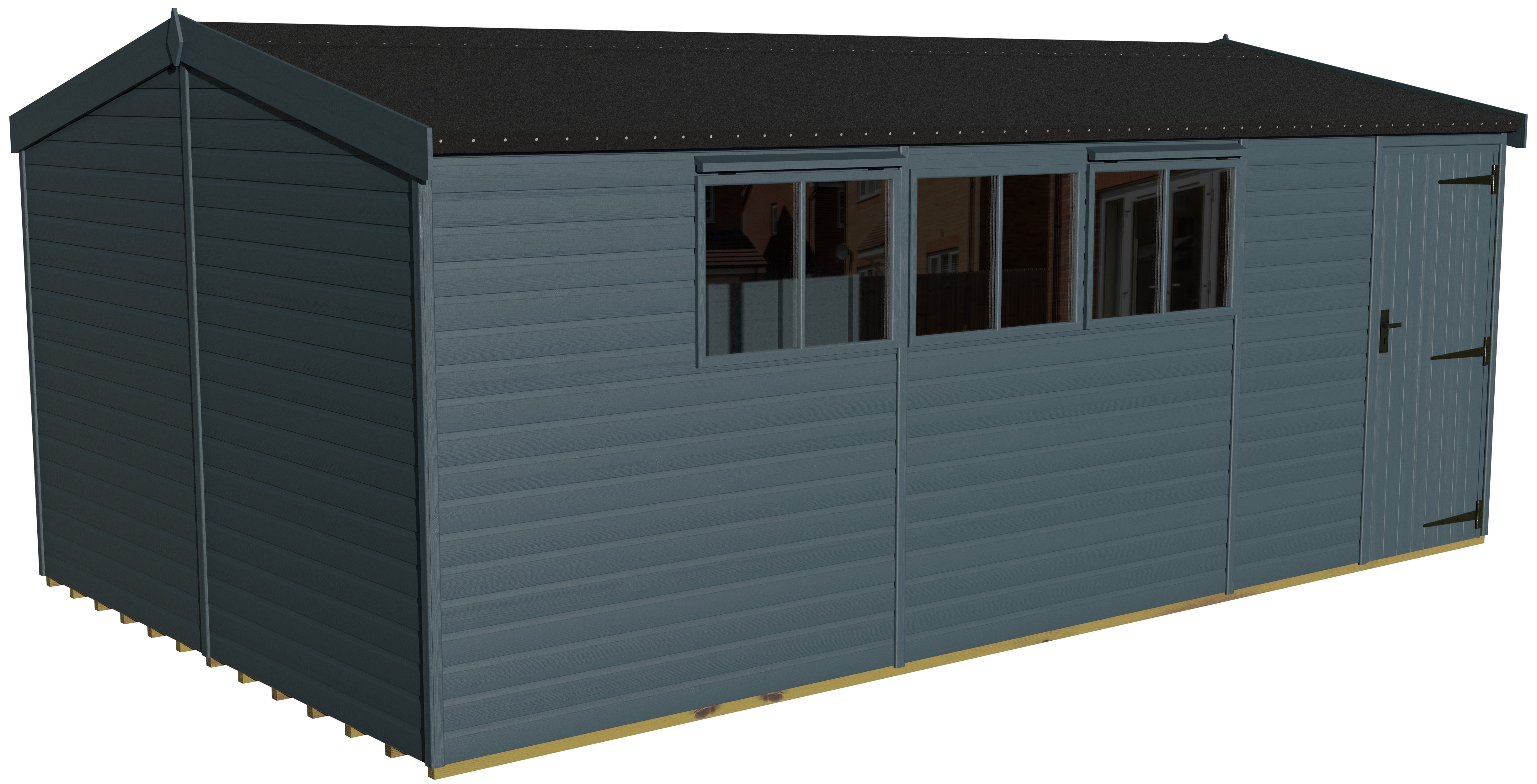 Heavy Duty Pavilion 20x12 | Ocean Blue